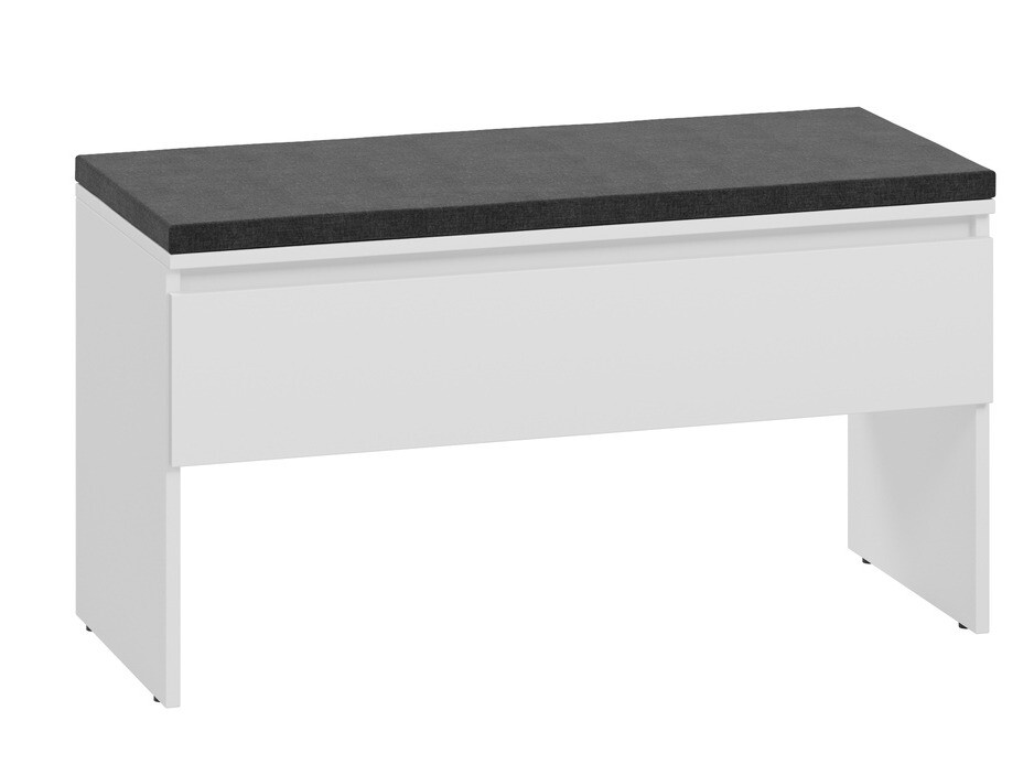 Dulap pantofi Lorcama 100 (Alb)