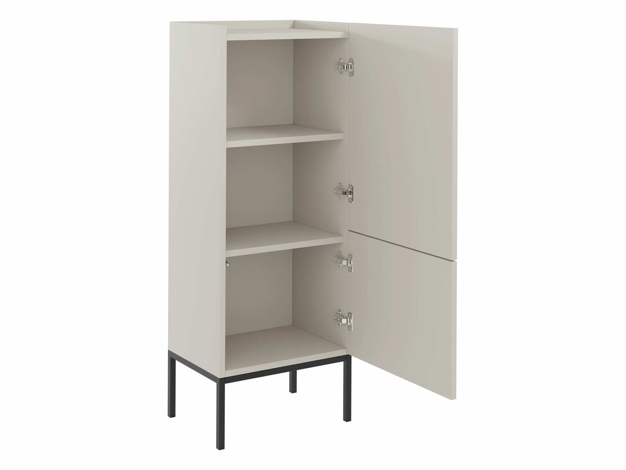 Set de living Lunole 110 (Stejar artizan + Negru)