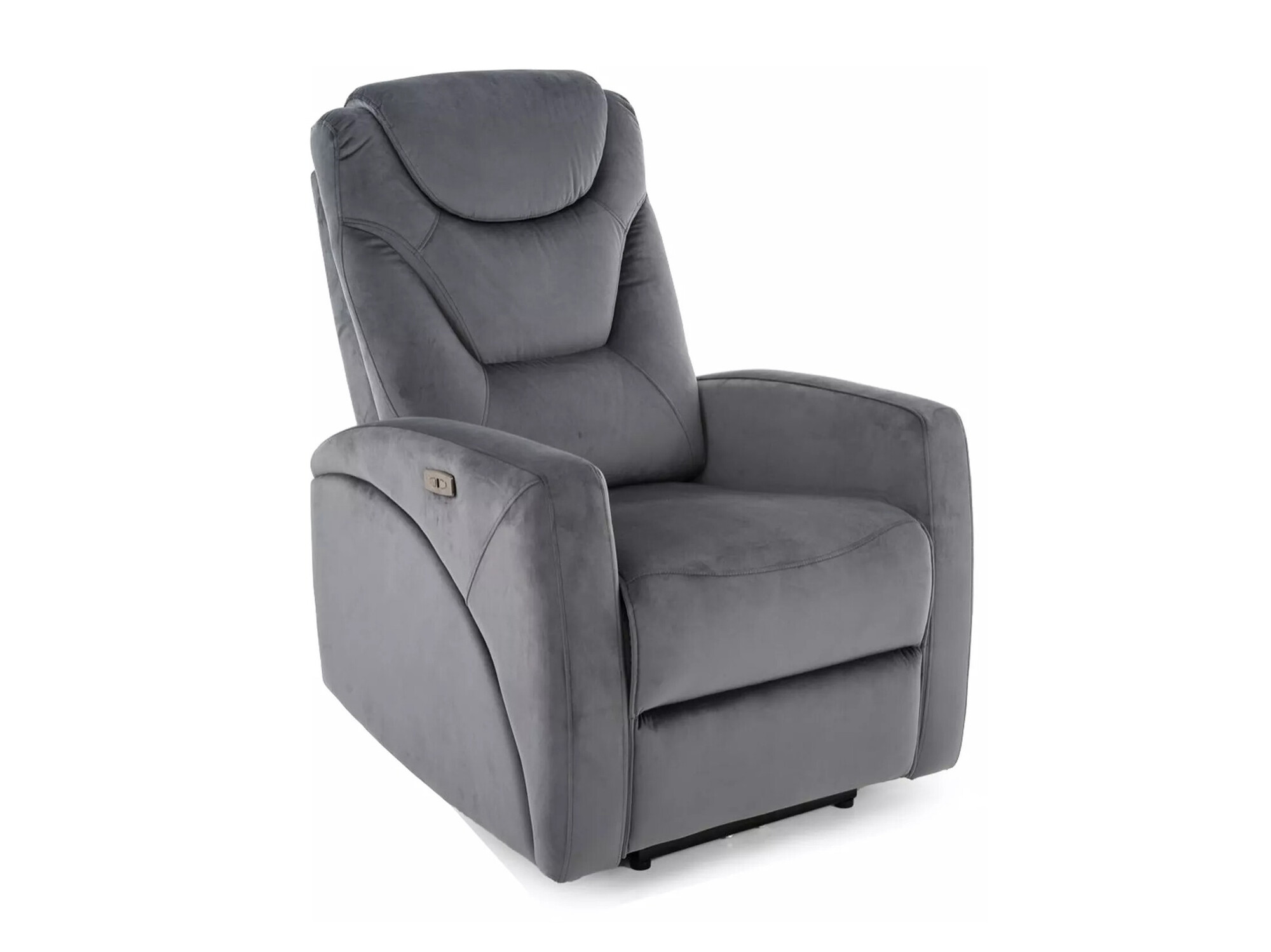 Fotoliu recliner Detroit 167 (Gri inchis)