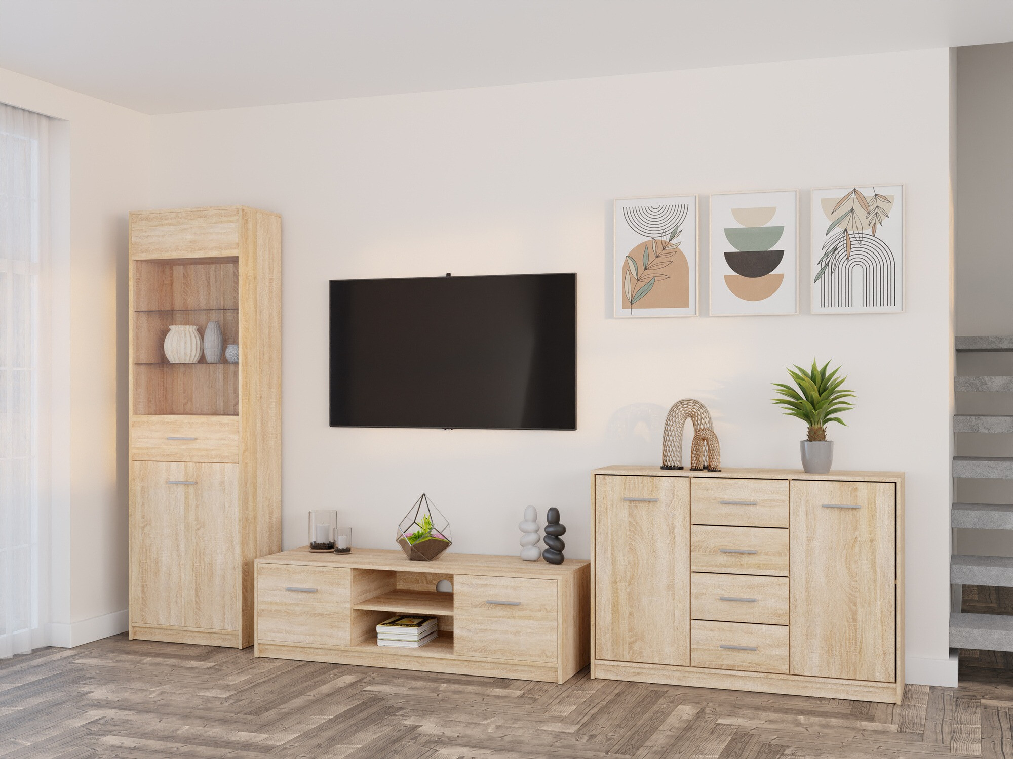 Set de living Novsore 162 (Stejar Sonoma)