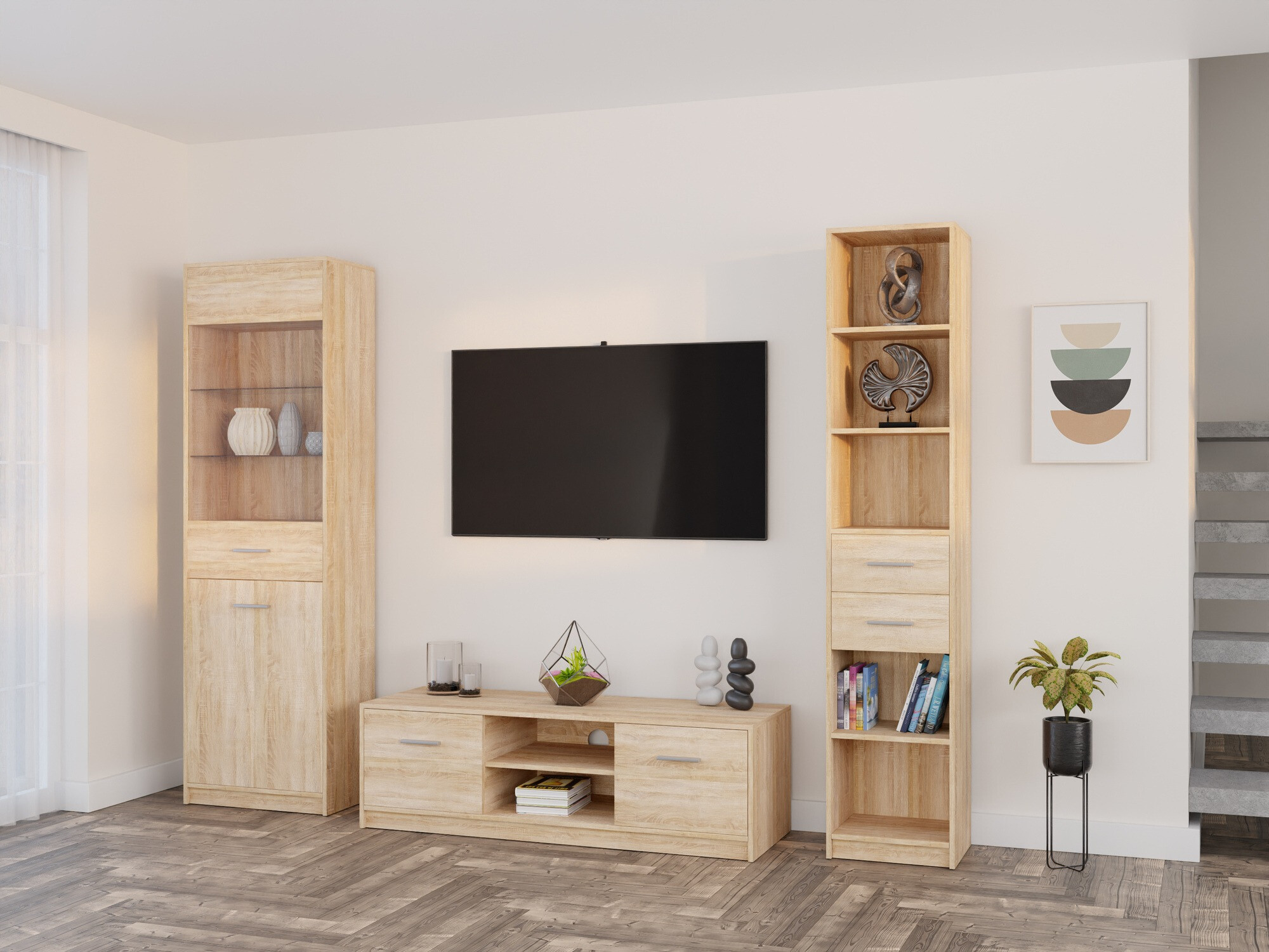 Set camera de zi Novsore 163 (Stejar Sonoma)