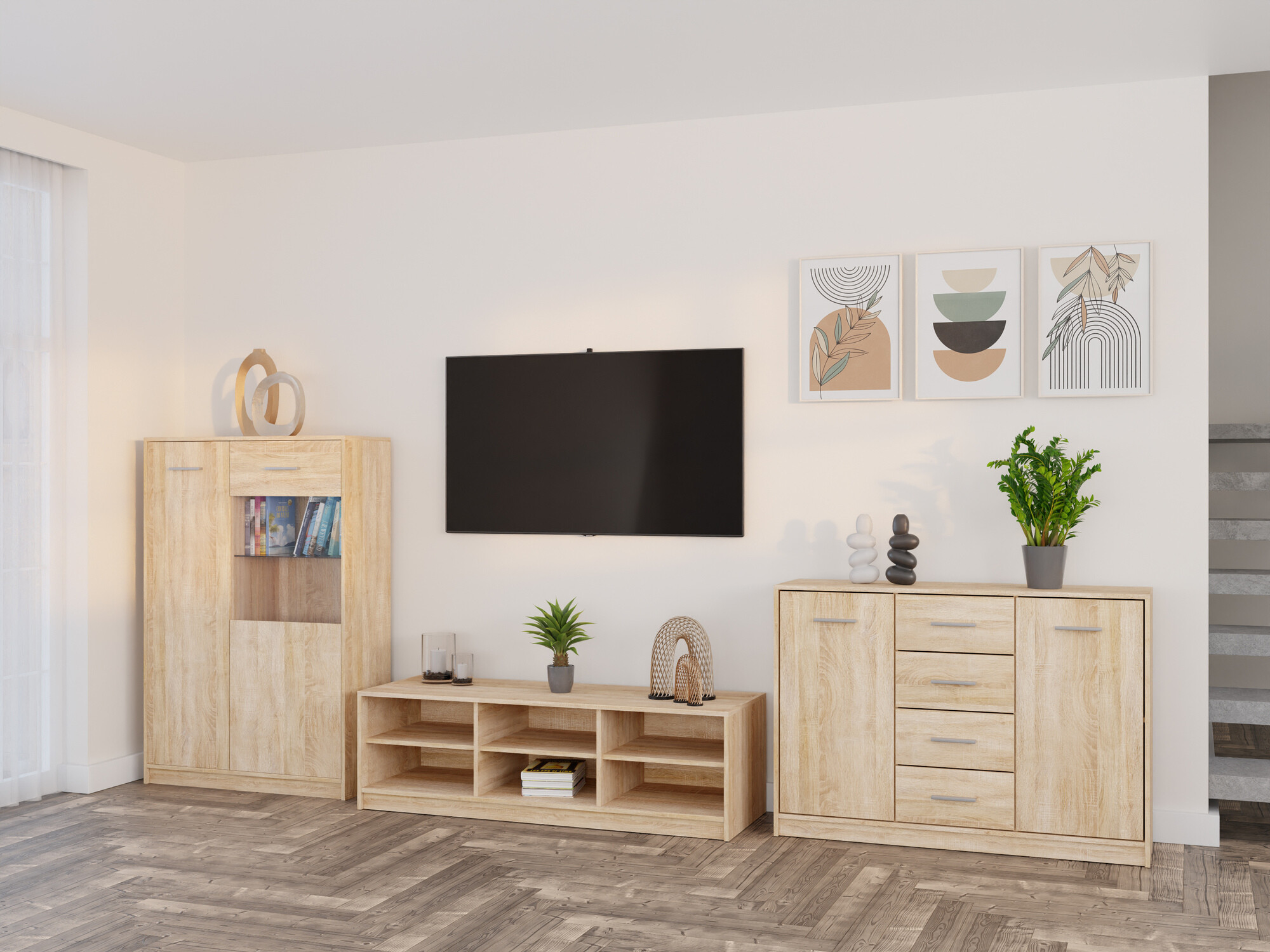 Set de living Novsore 165 (Stejar Sonoma)