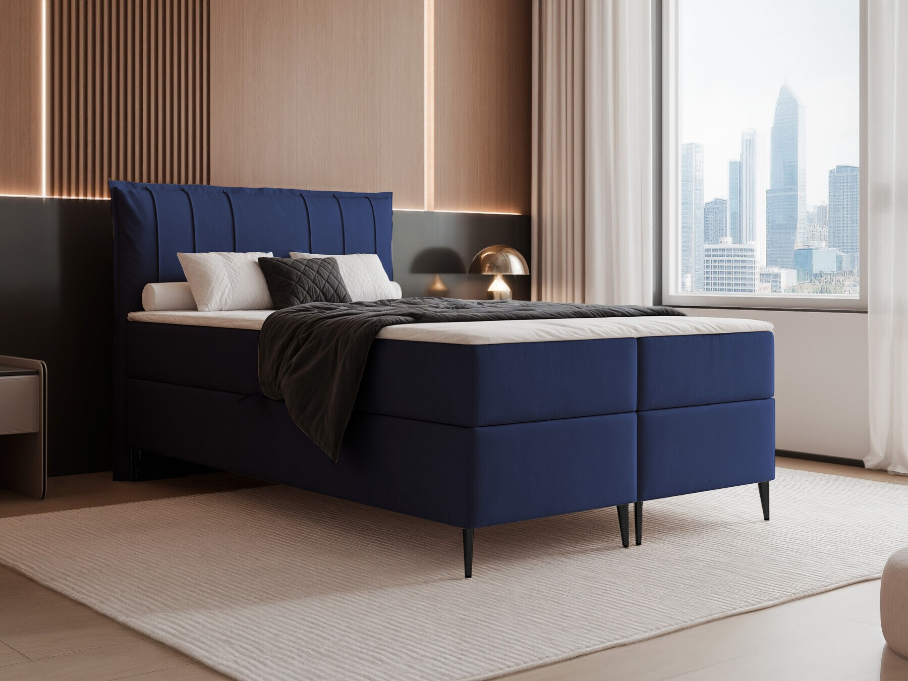 Pat boxspring Martinez 105 (Magic Velvet 2216)