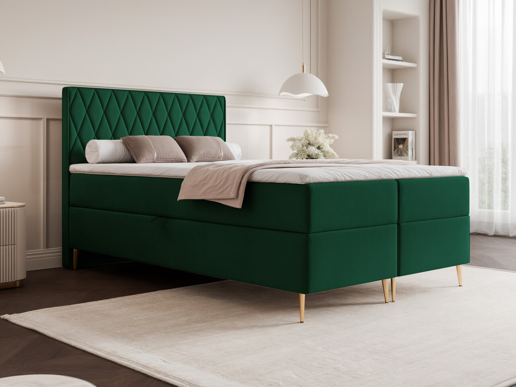 Pat boxspring Martinez 110 (Magic Velvet 2225)