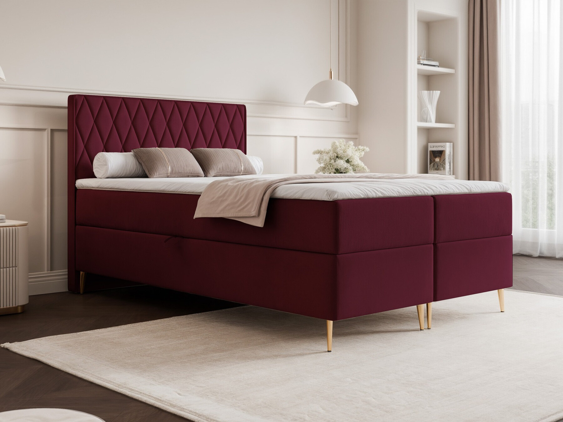 Pat boxspring Martinez 110 (Magic Velvet 2229)