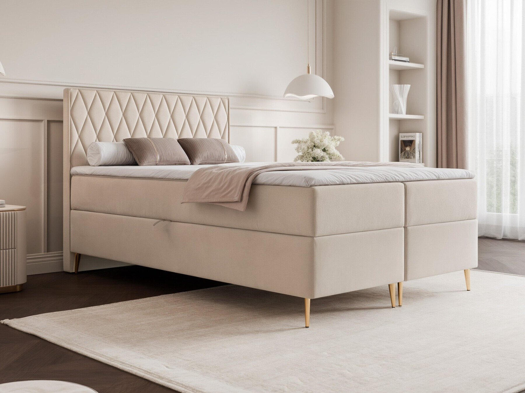 Pat boxspring Martinez 110 (Magic Velvet 2256)