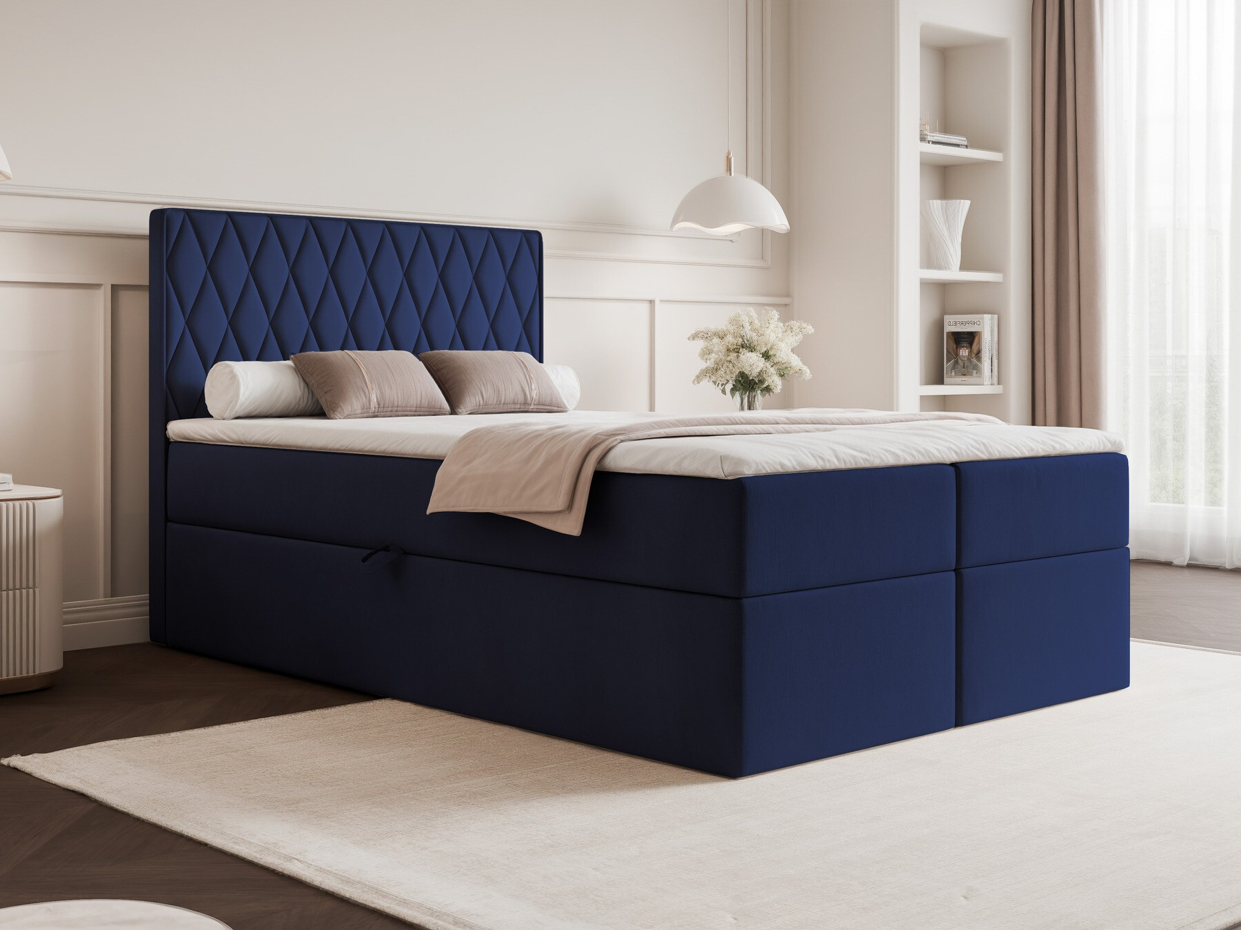 Pat boxspring Martinez 114 (Magic Velvet 2216)