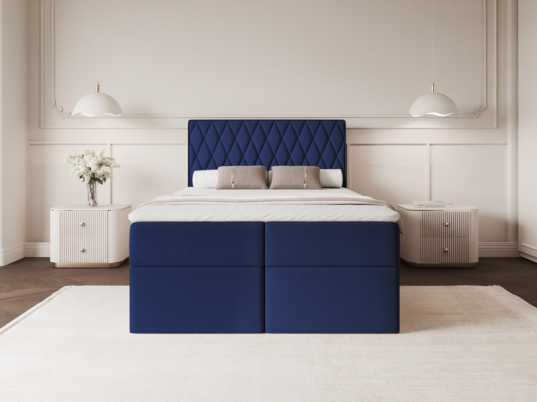 Pat boxspring Martinez 114 (Magic Velvet 2216)