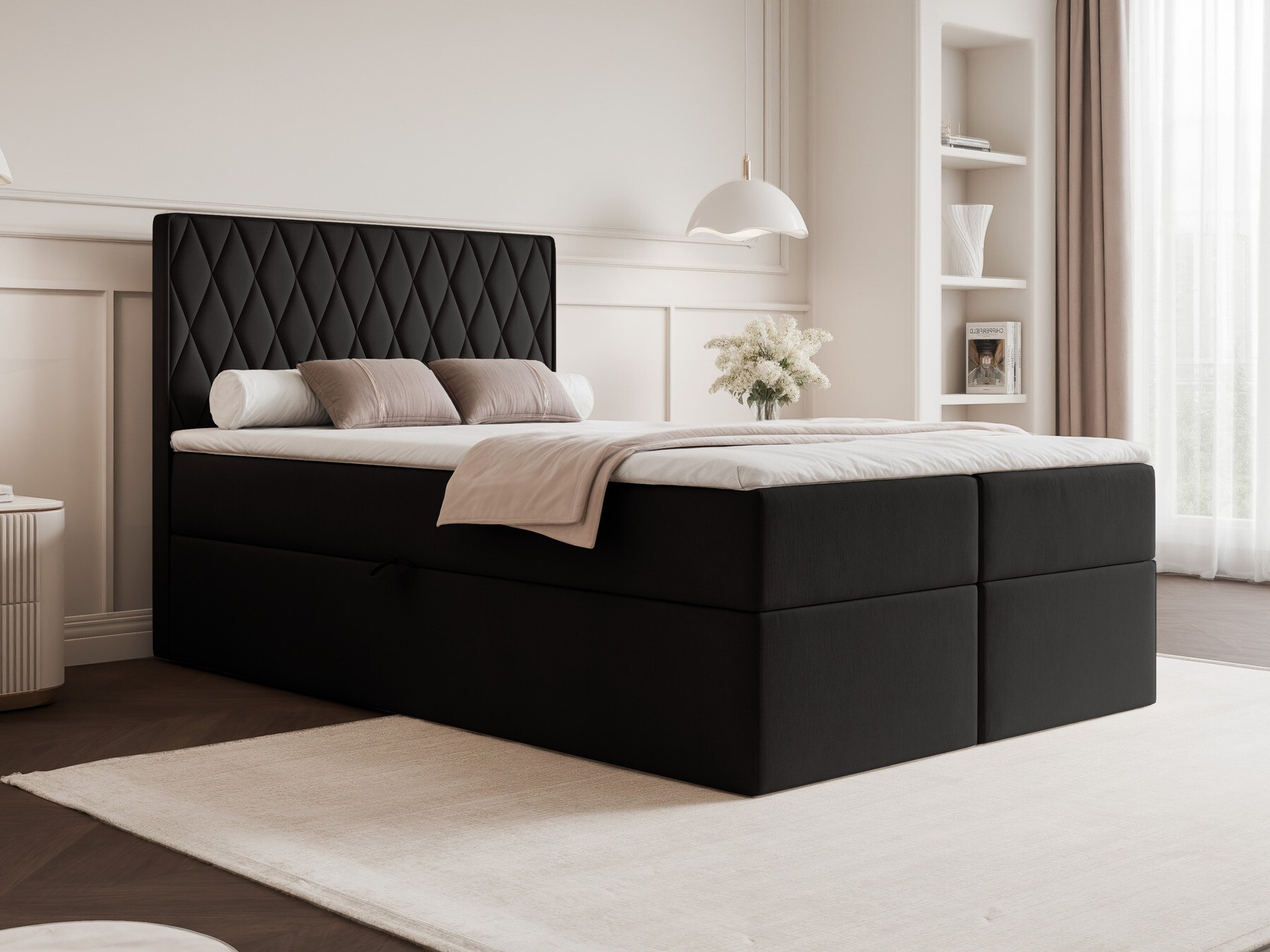Pat boxspring Martinez 114 (Magic Velvet 2219)