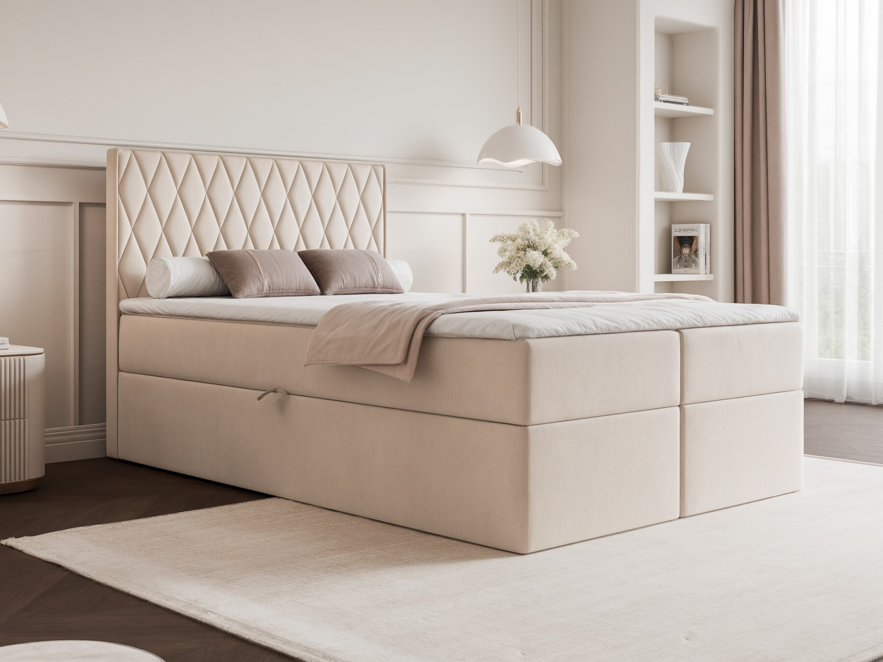 Pat boxspring Martinez 114 (Magic Velvet 2256)