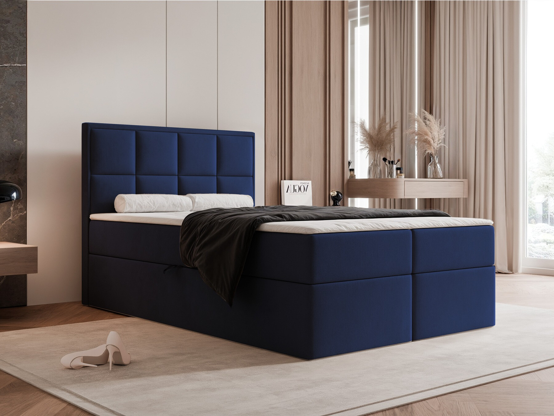 Pat boxspring Martinez 115 (Magic Velvet 2216)