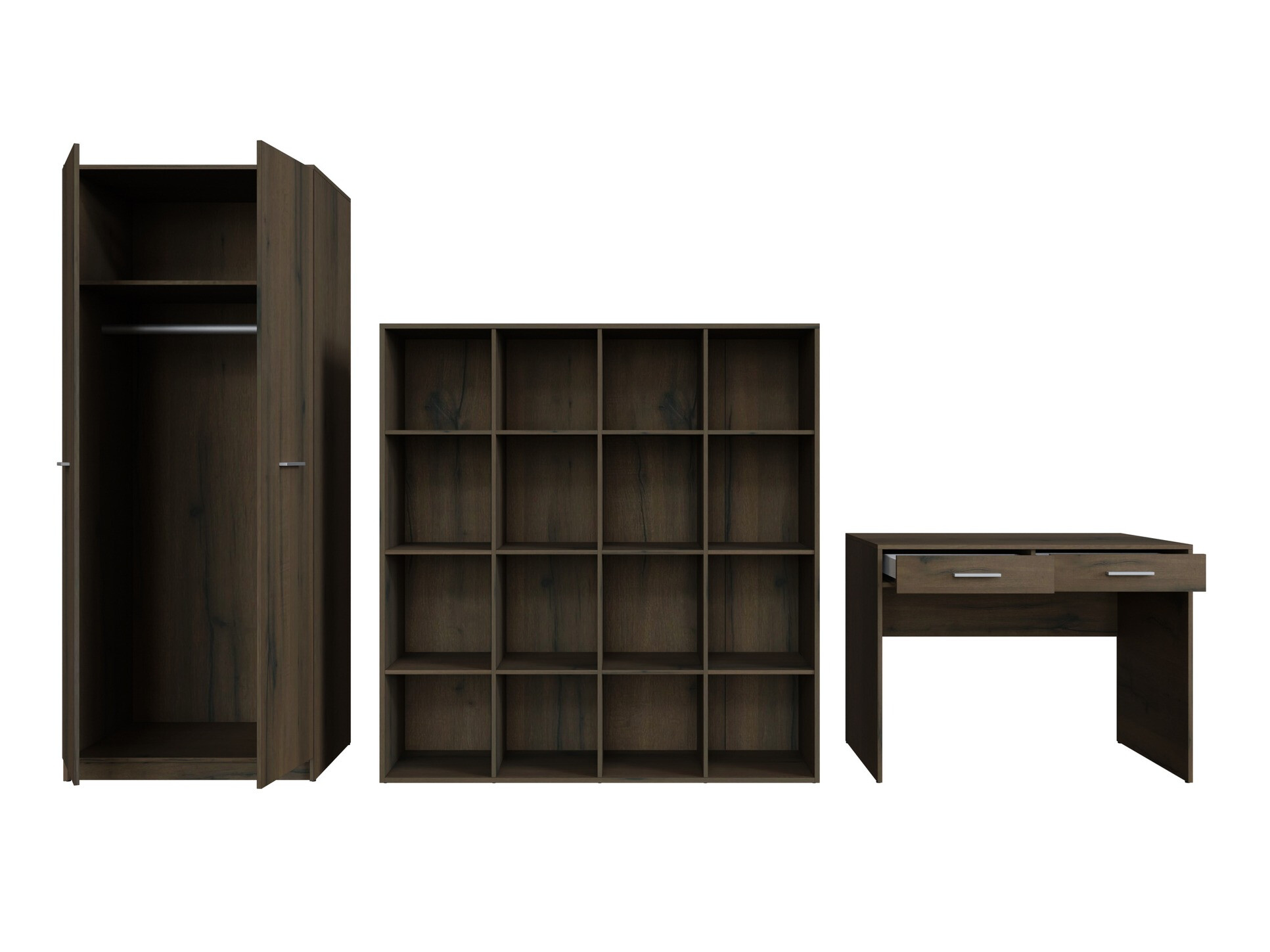 Set birou acasă Novsore 166 (Stejar închis)