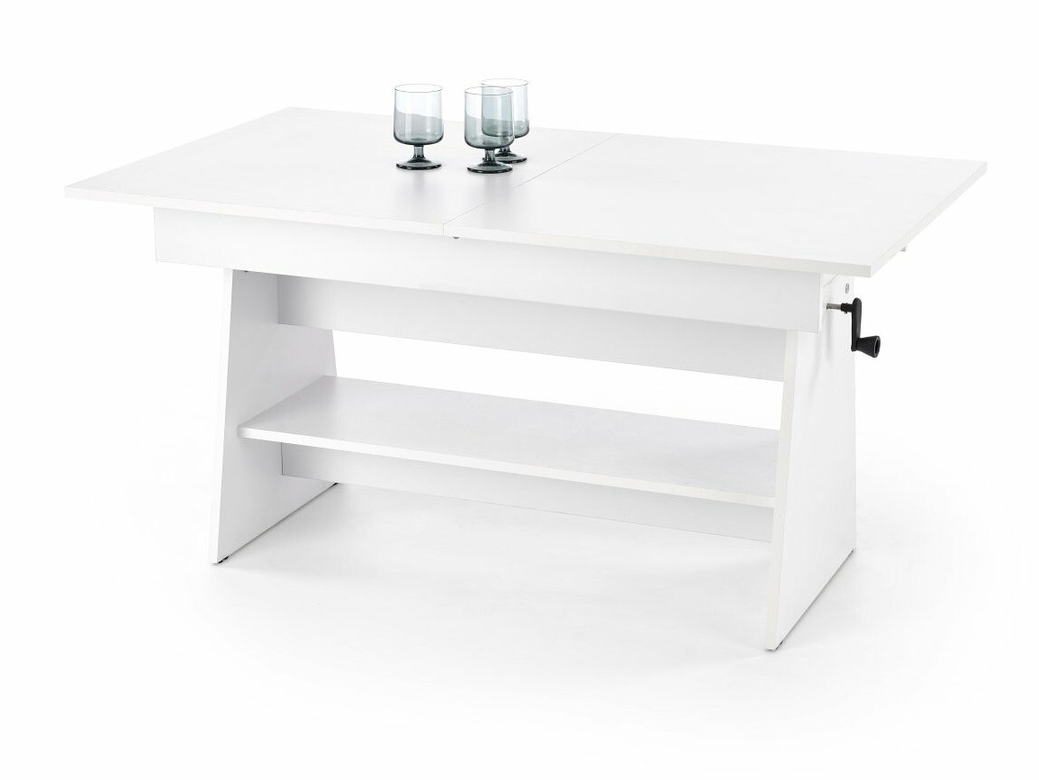 Masă de cafea rotativă Houston 1927 (Alb)