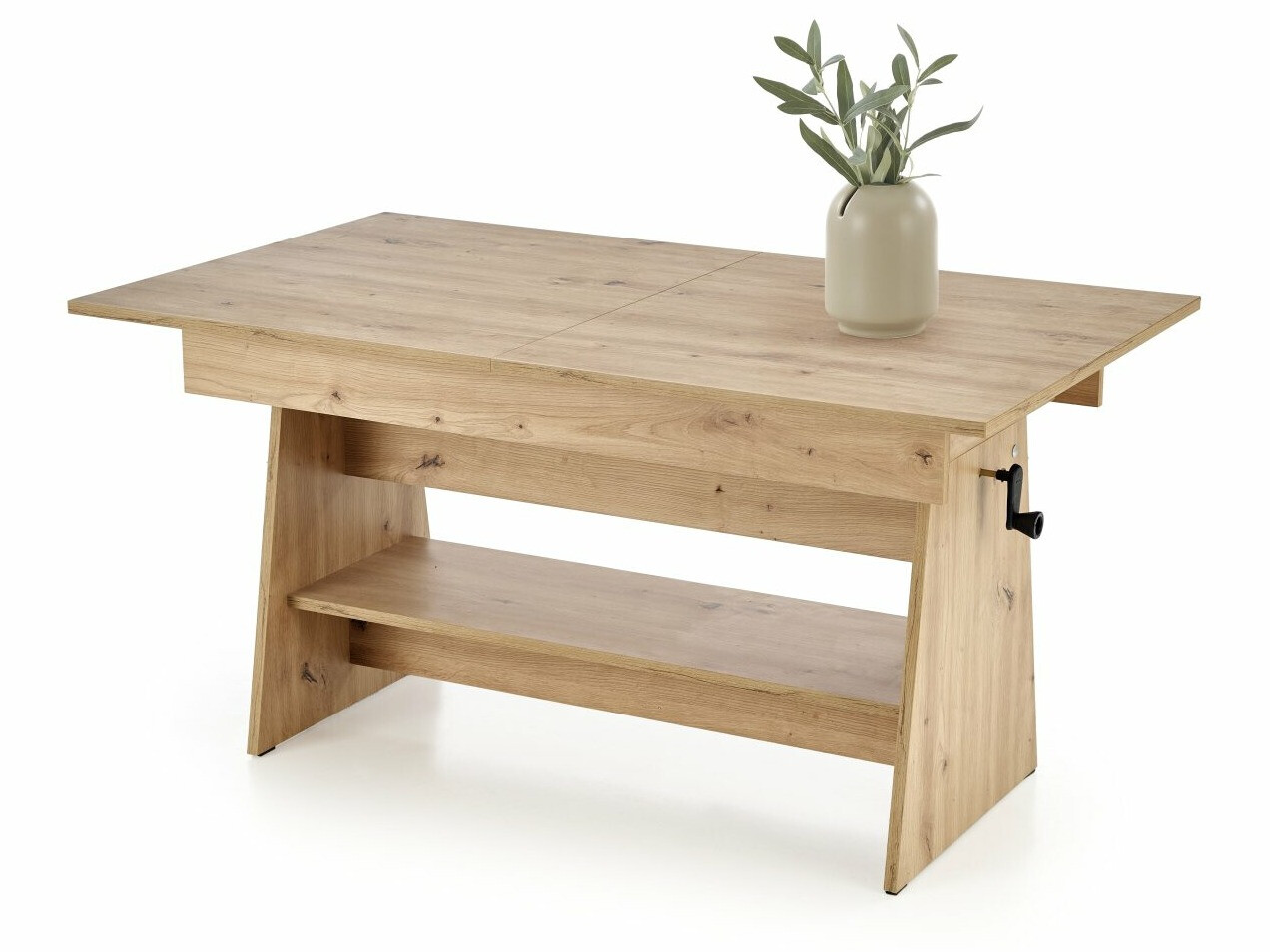 Măsuță de cafea extensibilă Houston 1927 (Stejar artizan)