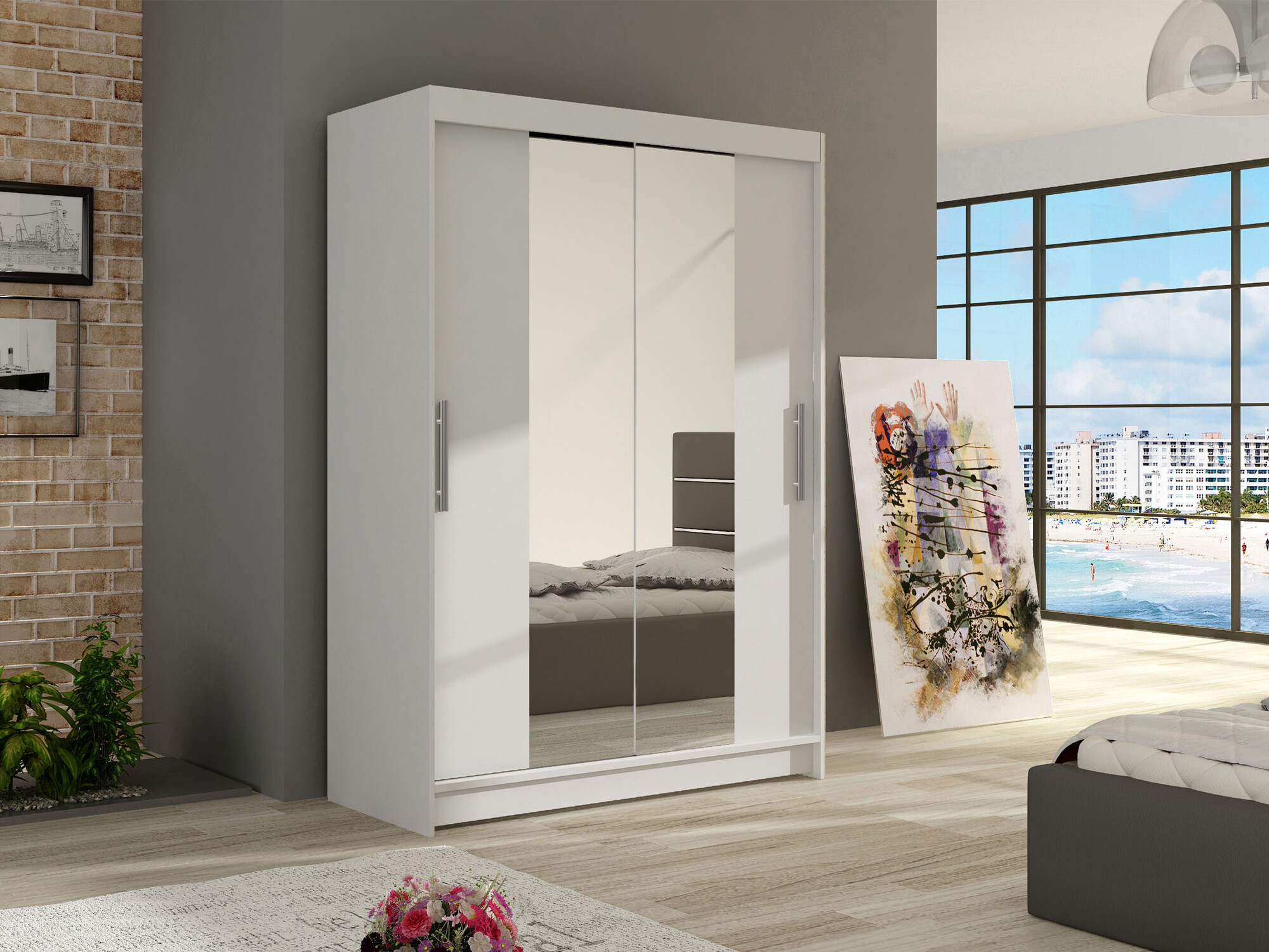 Dulap Closico Pacron II (Alb)