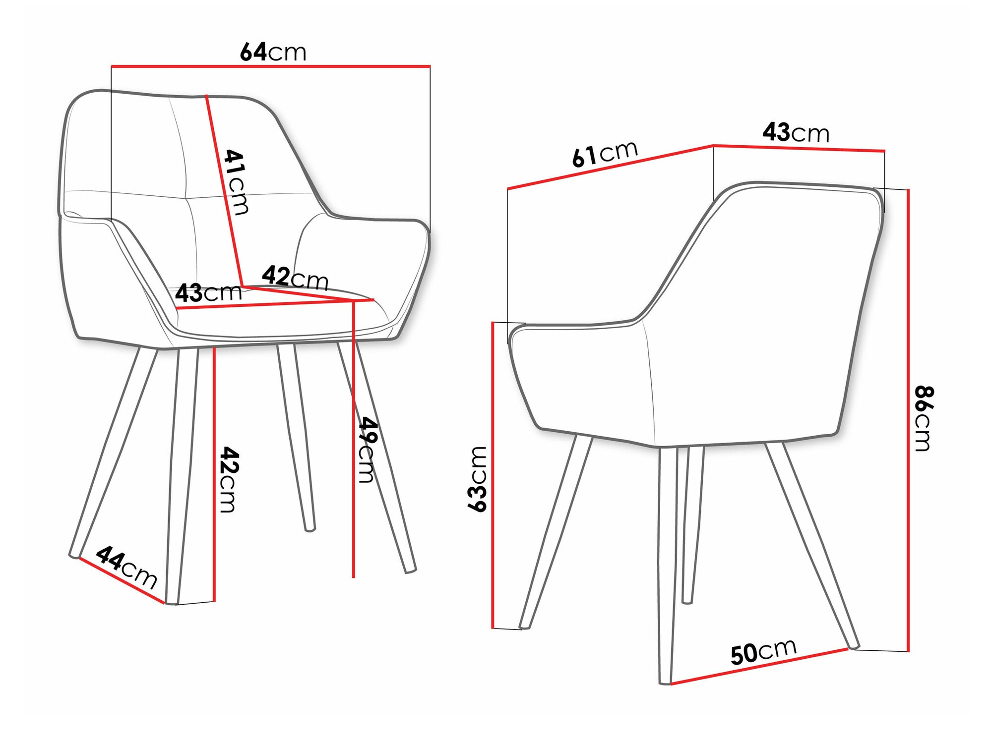 Scaun Jackson 117 (Poso 14)