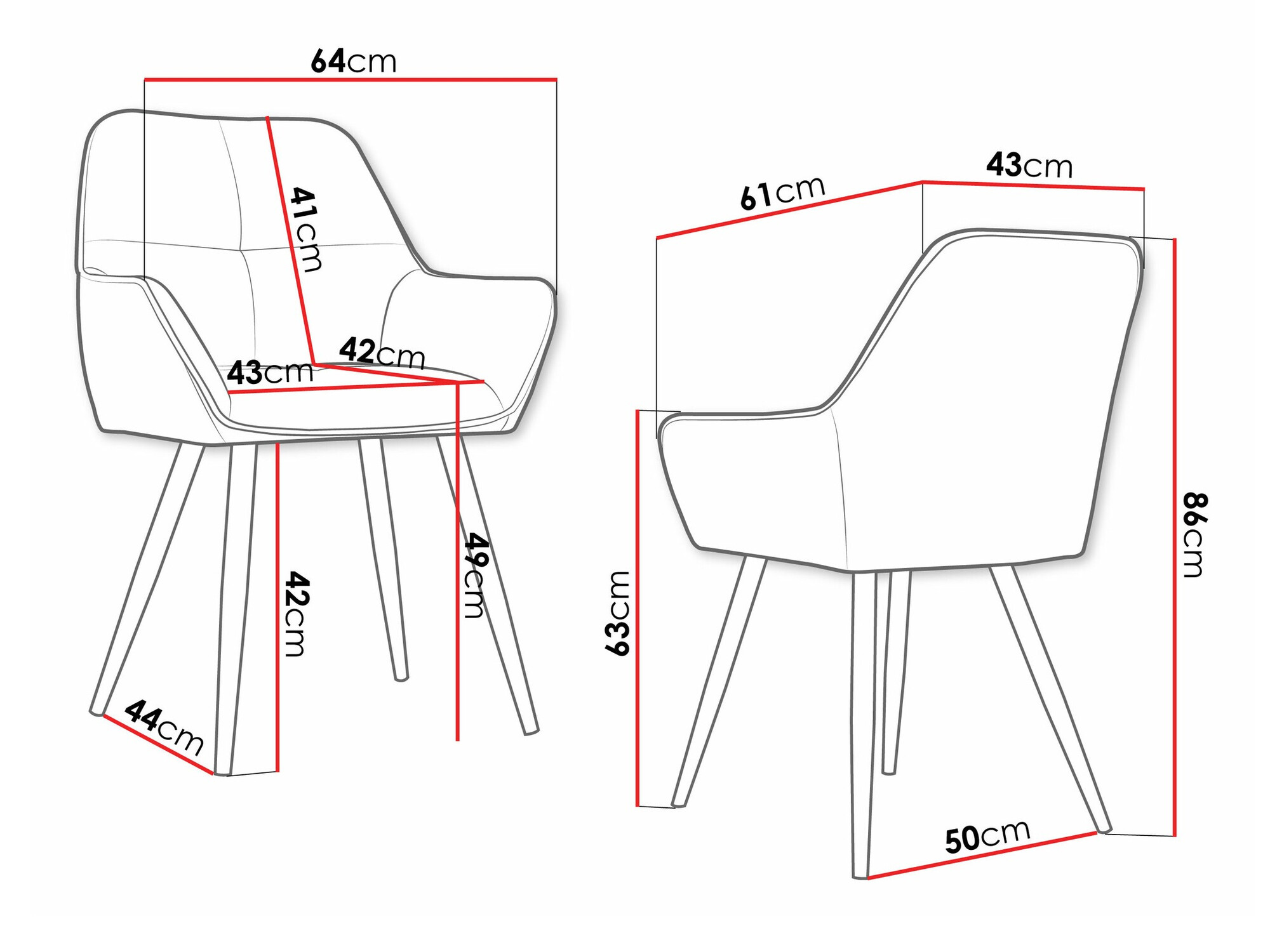 Scaun Jackson 117 (Poso 22)