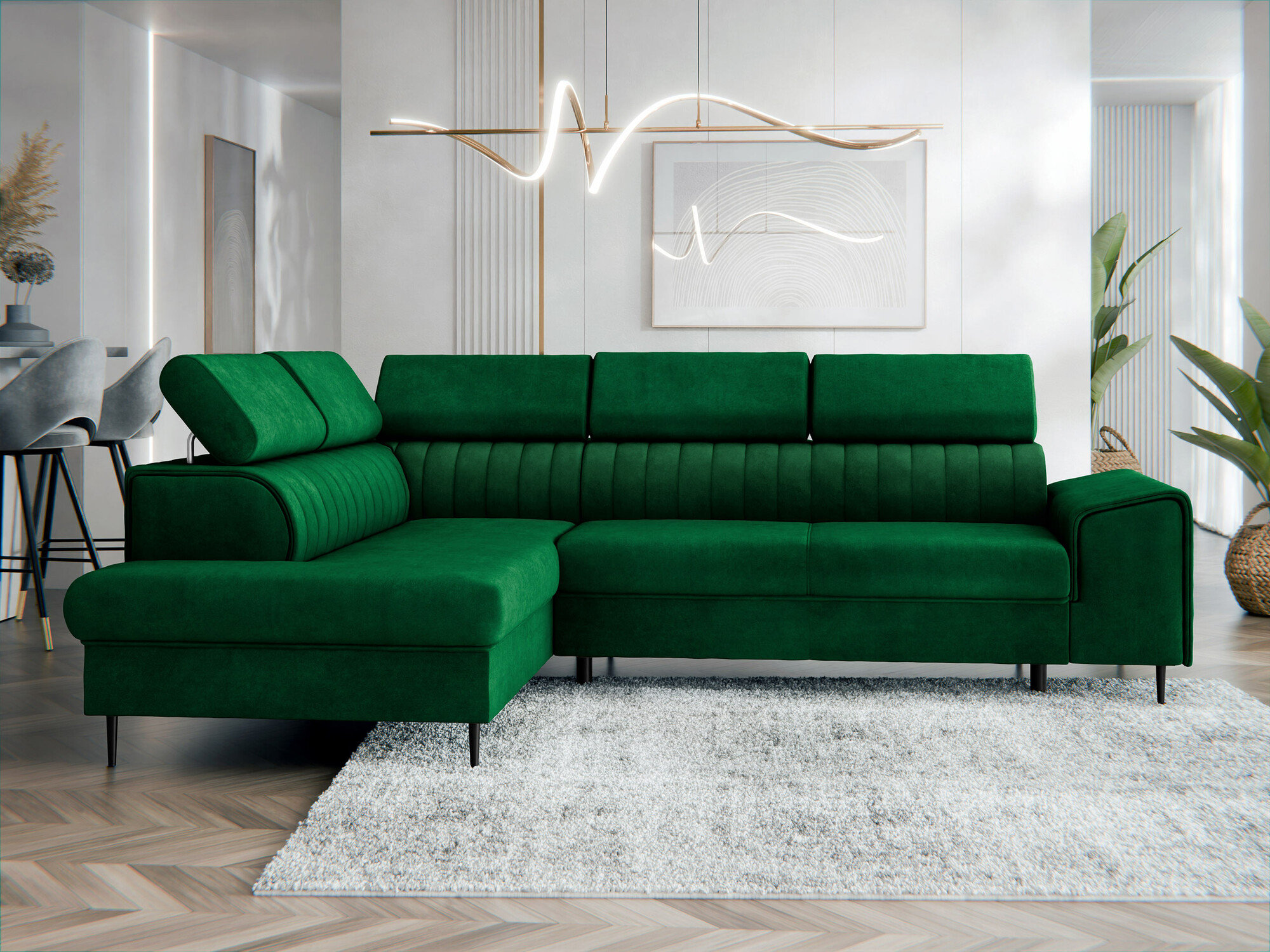 Colțar Comfivo Universum (Magic Velvet 2225)