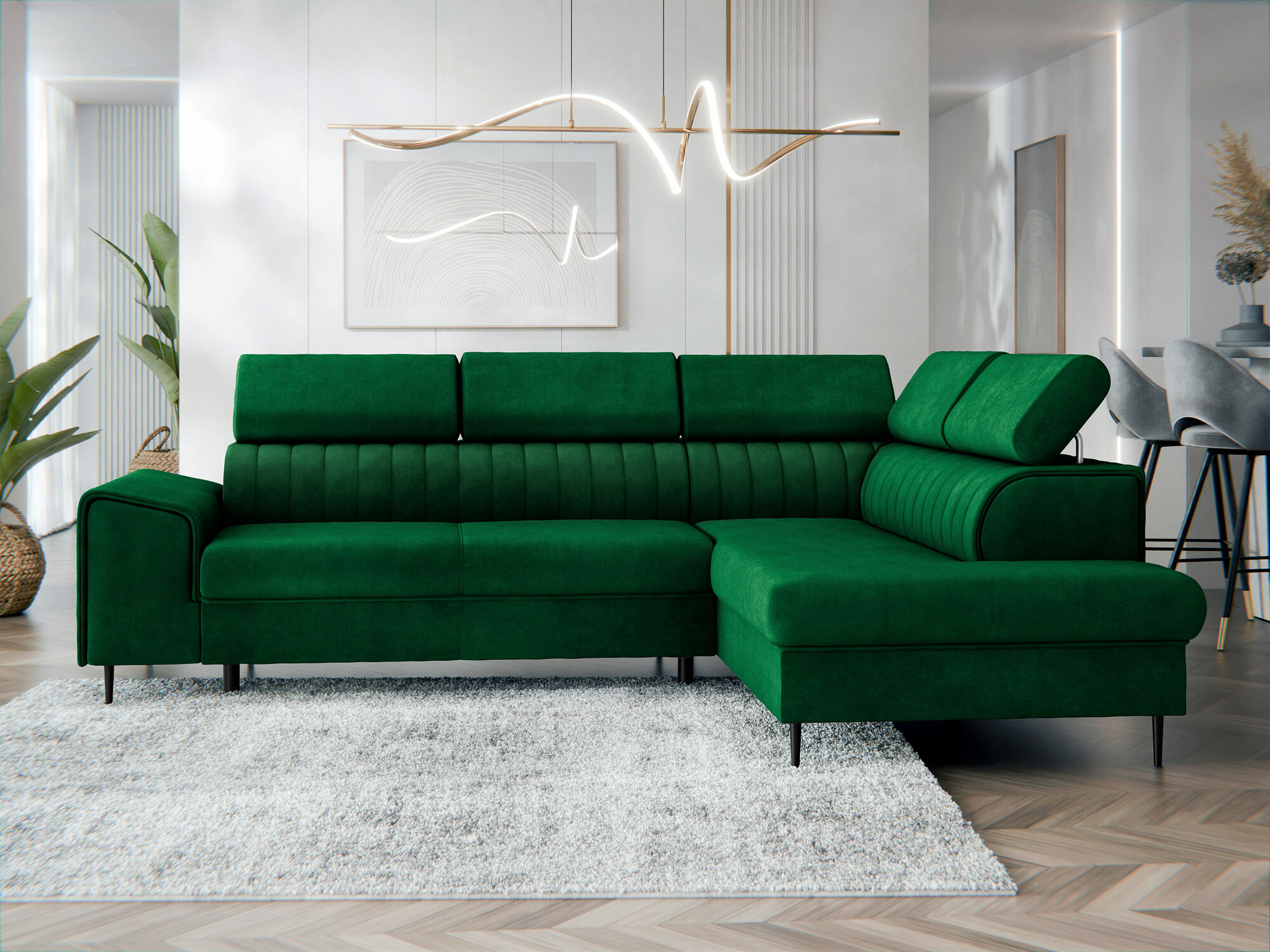 Colțar Comfivo Universum (Magic Velvet 2225)