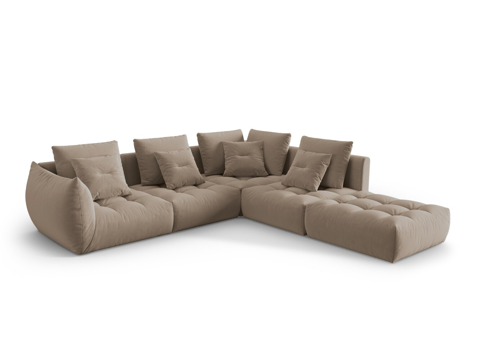 Colțar modular Benorli 104 (Casino Taupe)