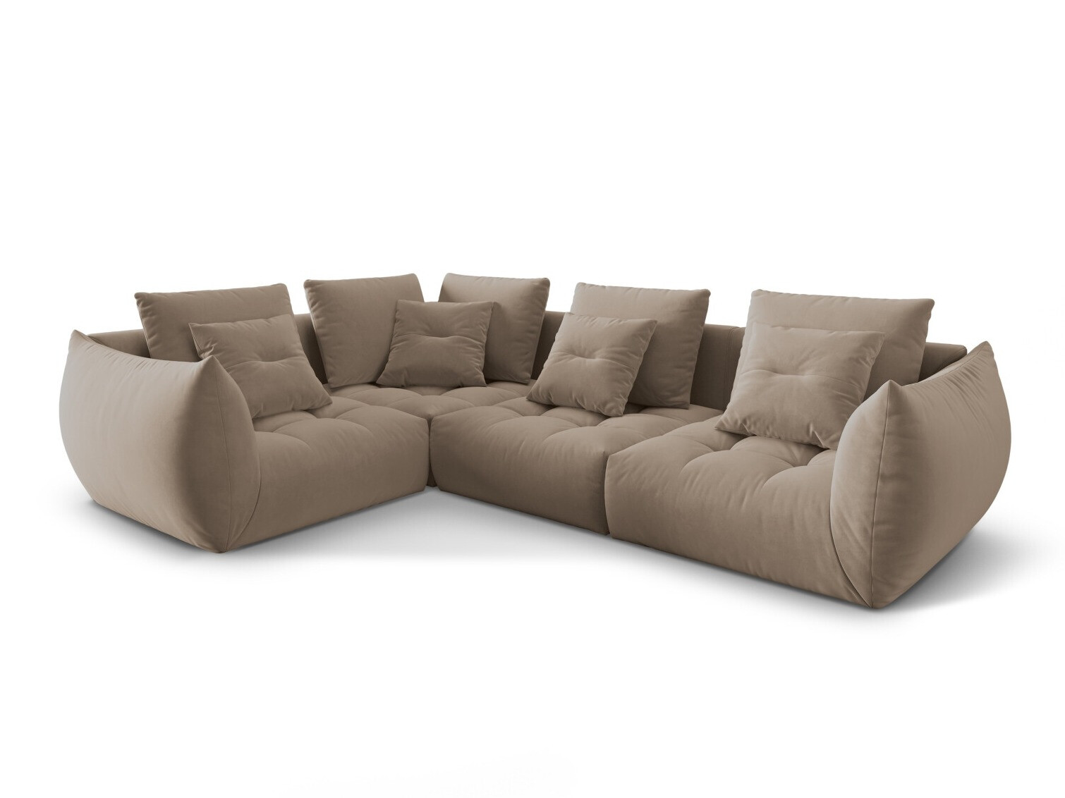 Colțar modular Benorli 105 (Casino Taupe)