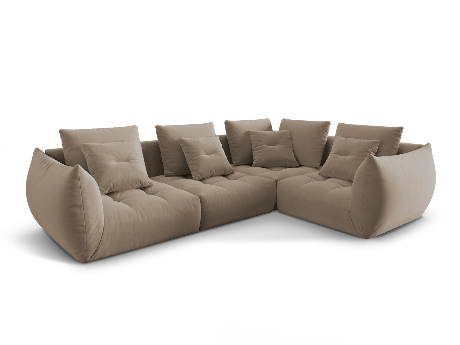 Colțar modular Benorli 105 (Casino Taupe)
