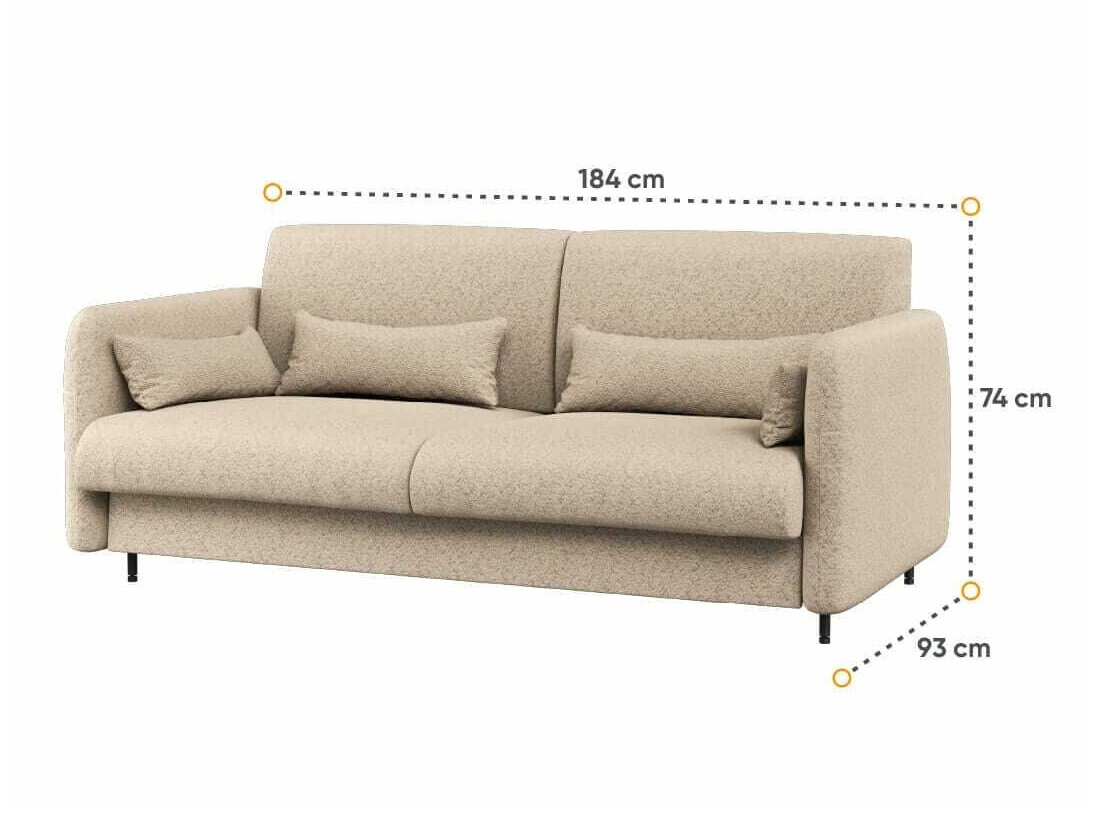 Set de mobilier Concept Pro Lenart VI (Alb + Gri)
