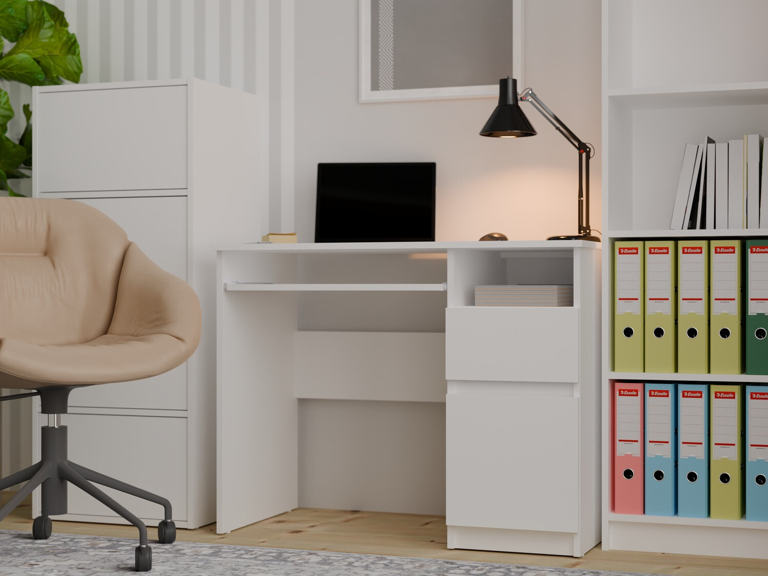 Birou Mandeville 269 (Alb)