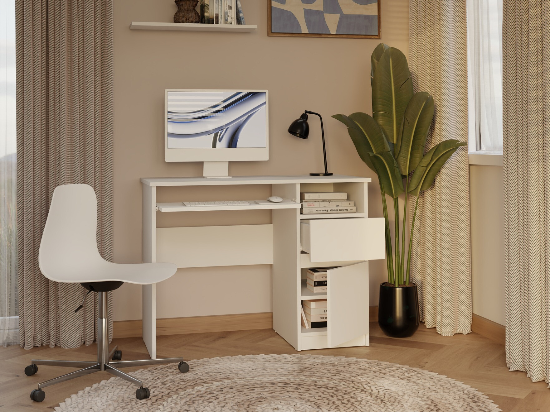 Birou Mandeville 269 (Alb)