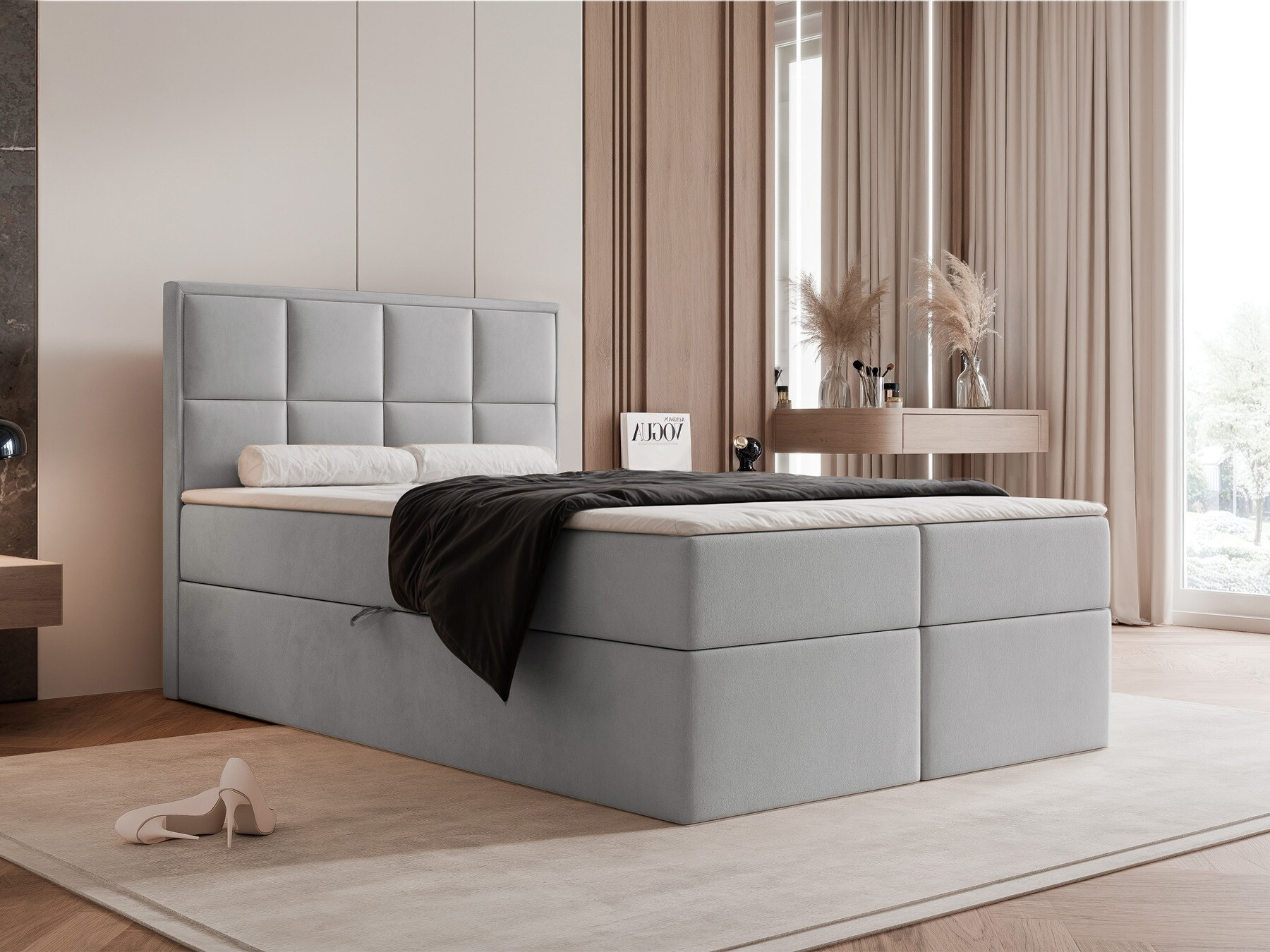 Pat boxspring Martinez 115 (Magic Velvet 2240)