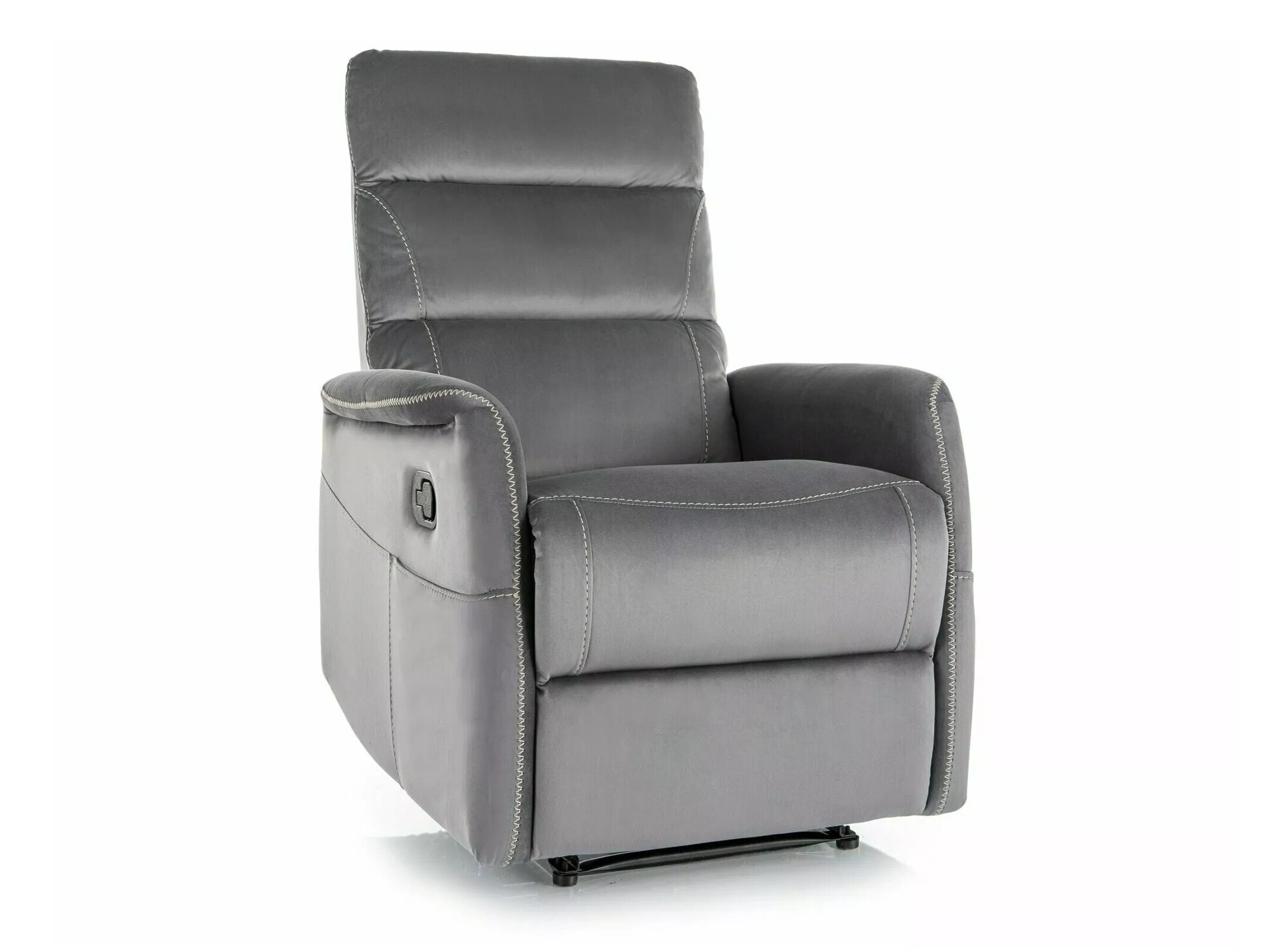 Fotoliu recliner Detroit 710 (Gri inchis)