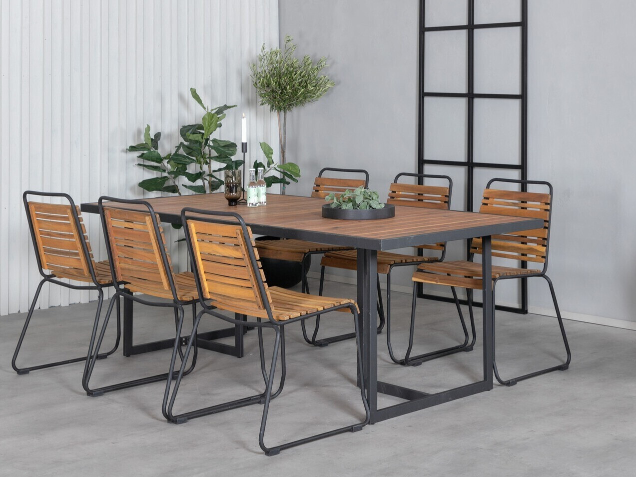 Set masă și scaune Dallas 2901