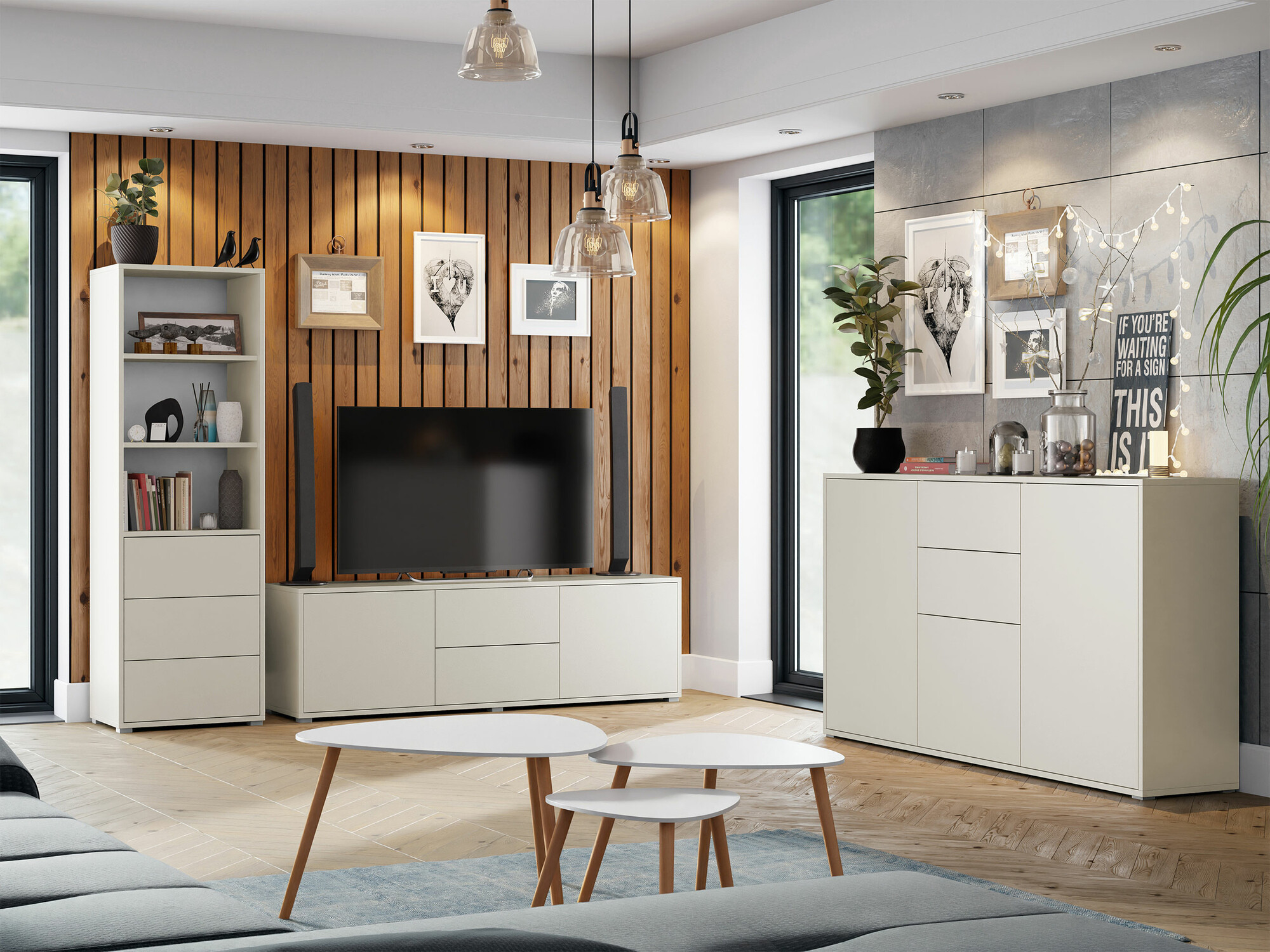 Set de living Comfivo Tutela III (Cașmir)
