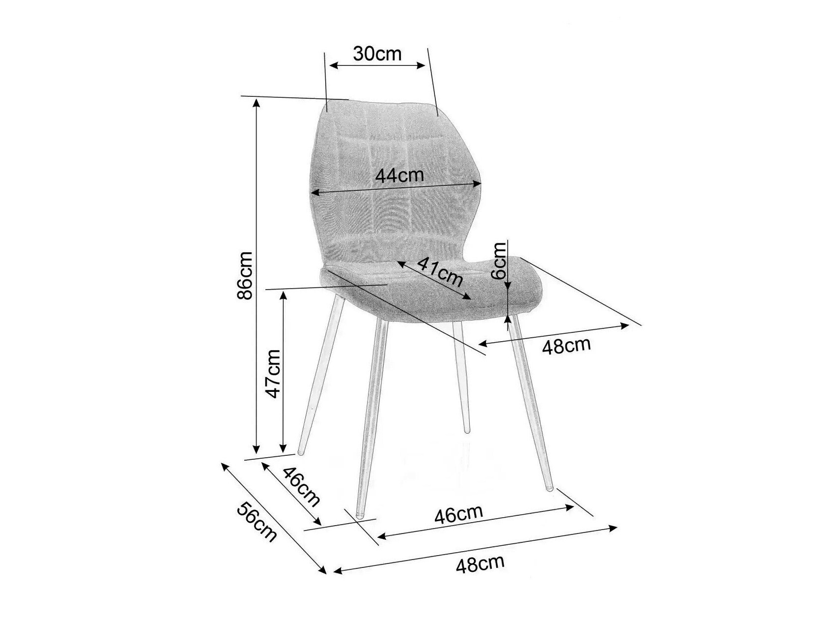 Scaun Detroit 723 (Bej)