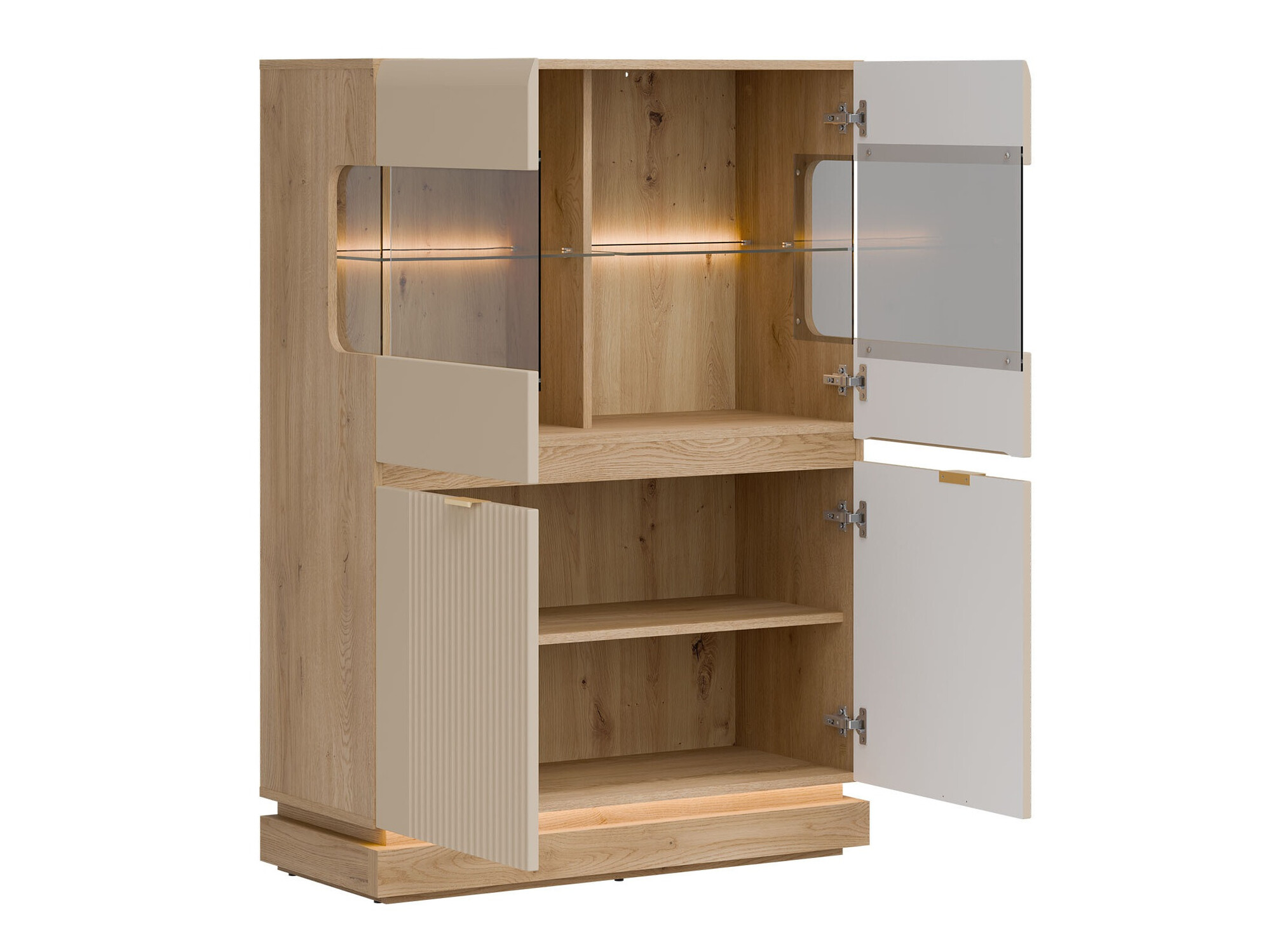 Set de living Teselbu 116 (Cașmir + Stejar)