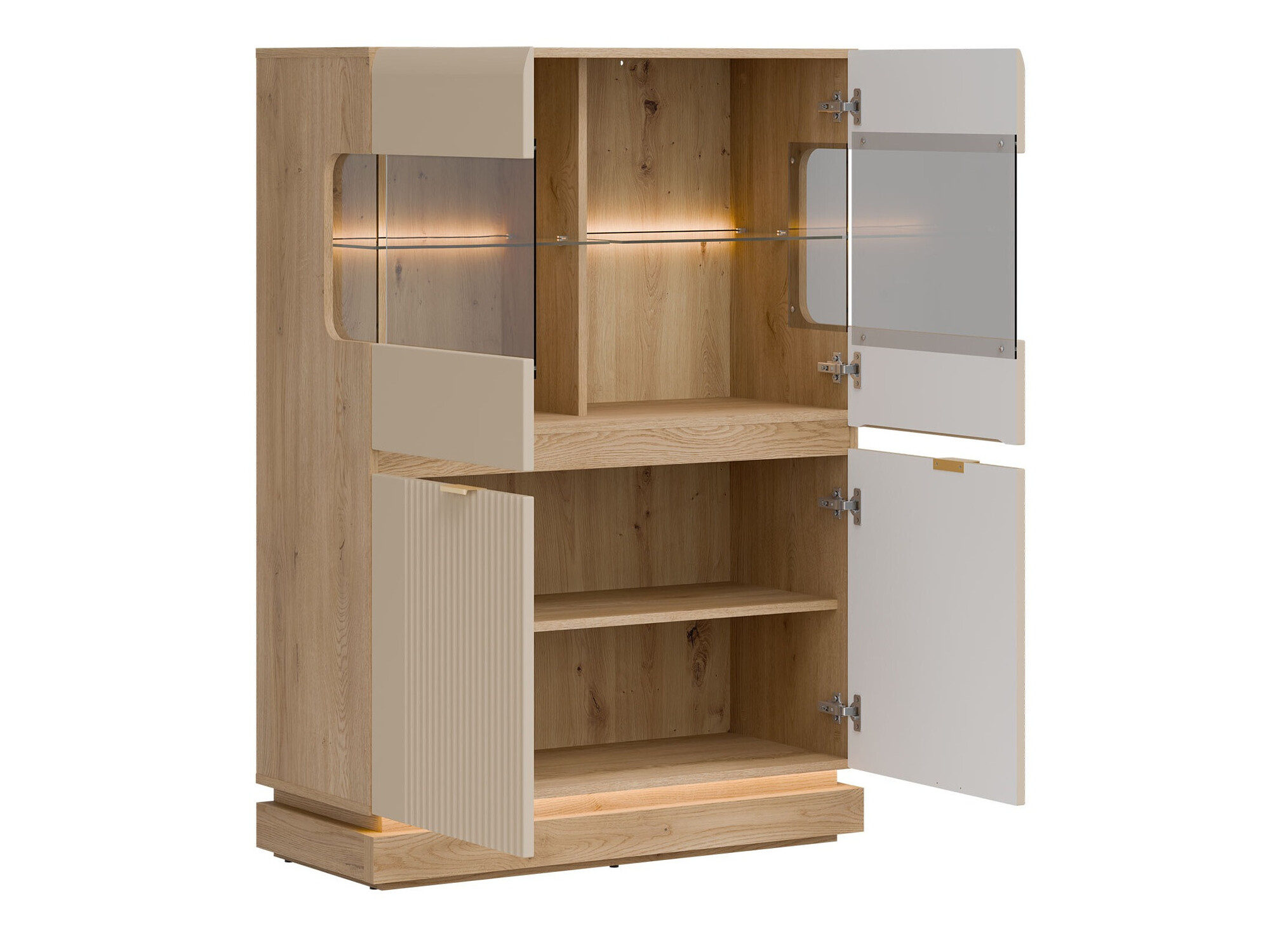 Set de living Teselbu 116 (Cașmir + Stejar)