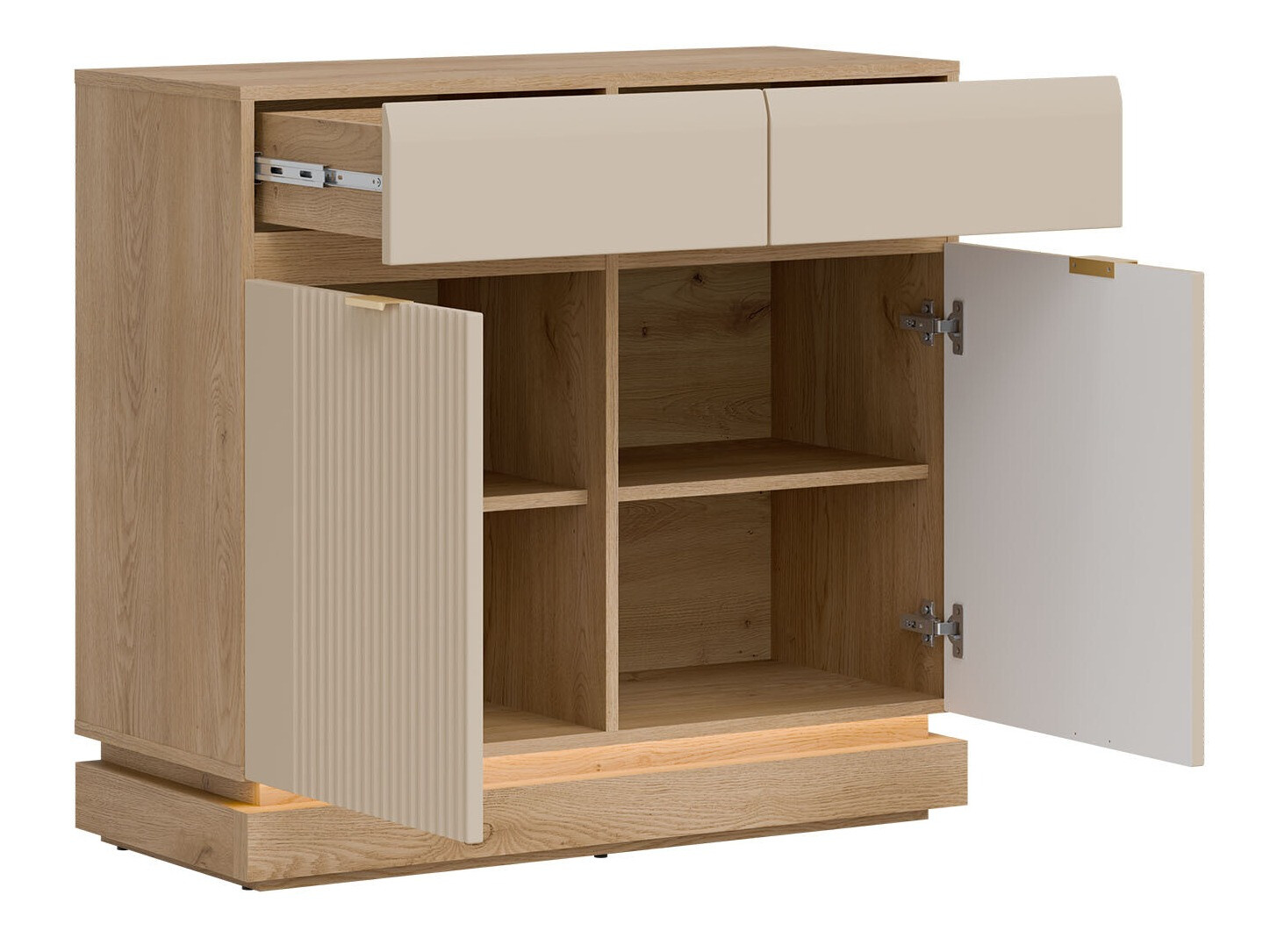 Set de living Teselbu 116 (Cașmir + Stejar)