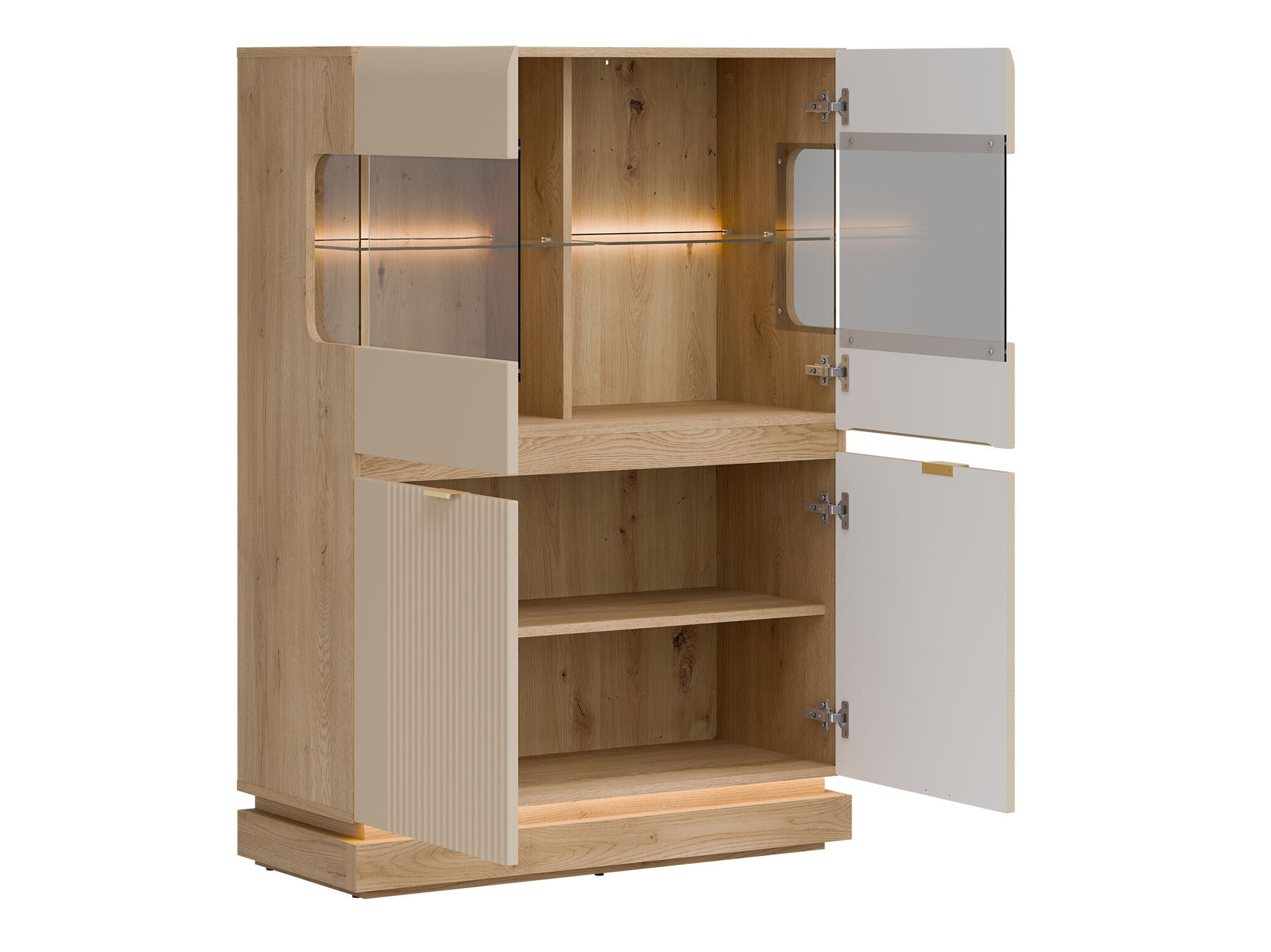 Set de living Teselbu 116 (Cașmir + Stejar)
