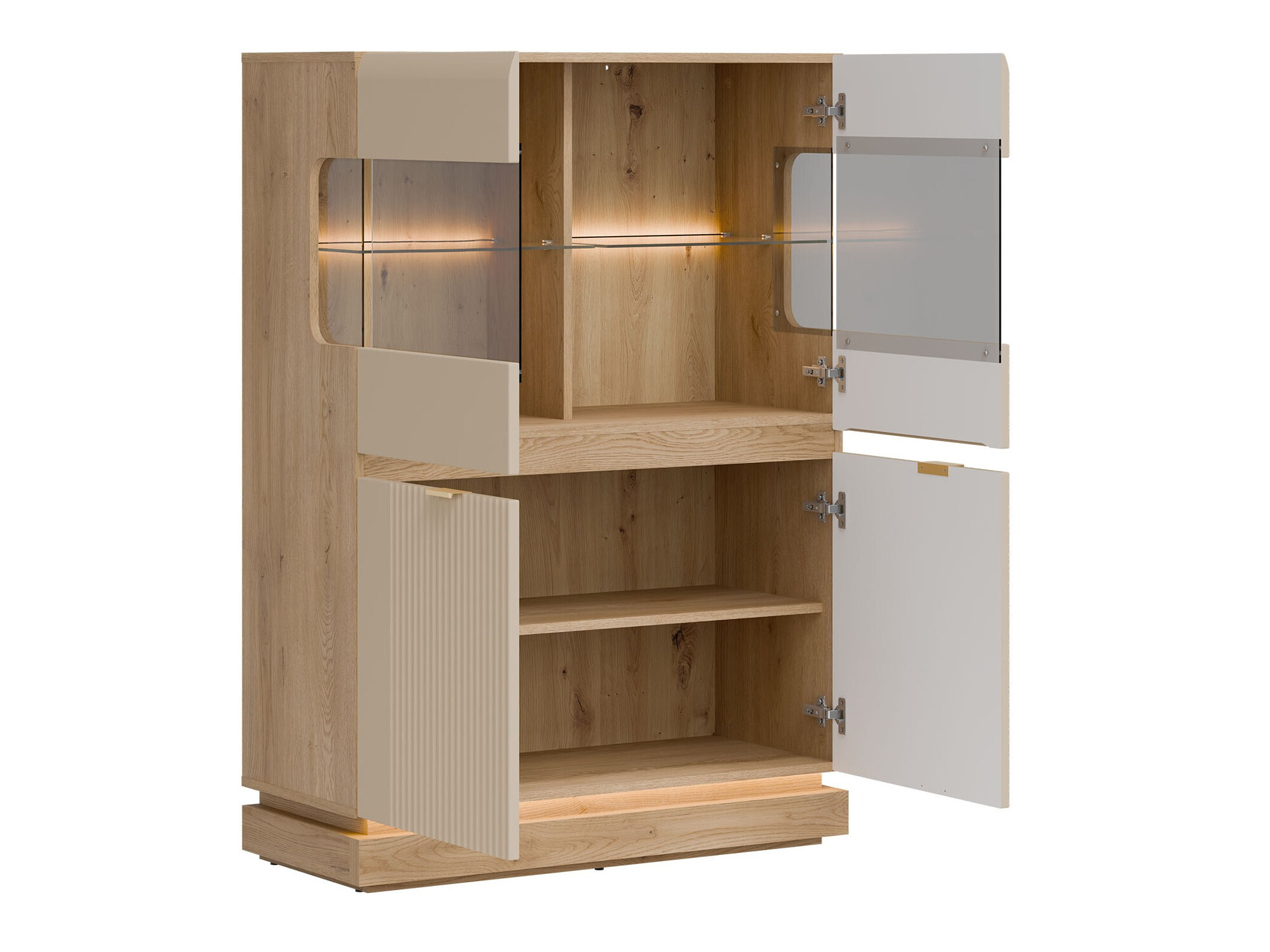 Set de living Teselbu 116 (Cașmir + Stejar)