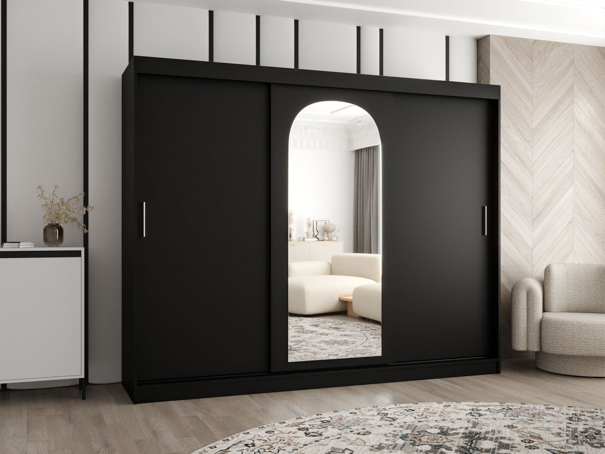 Dulap Hartford 497 (Negru)