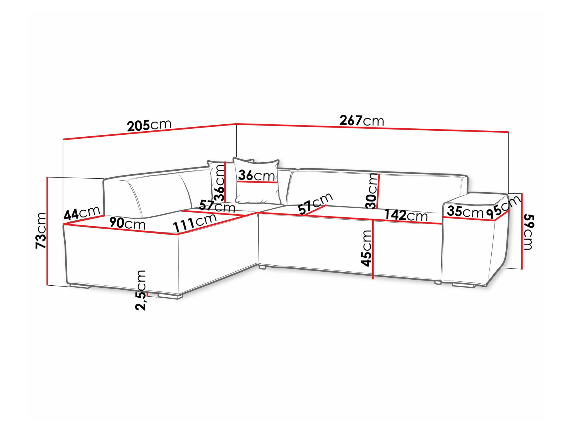 Colțar Comfivo 289 (Kronos 19)