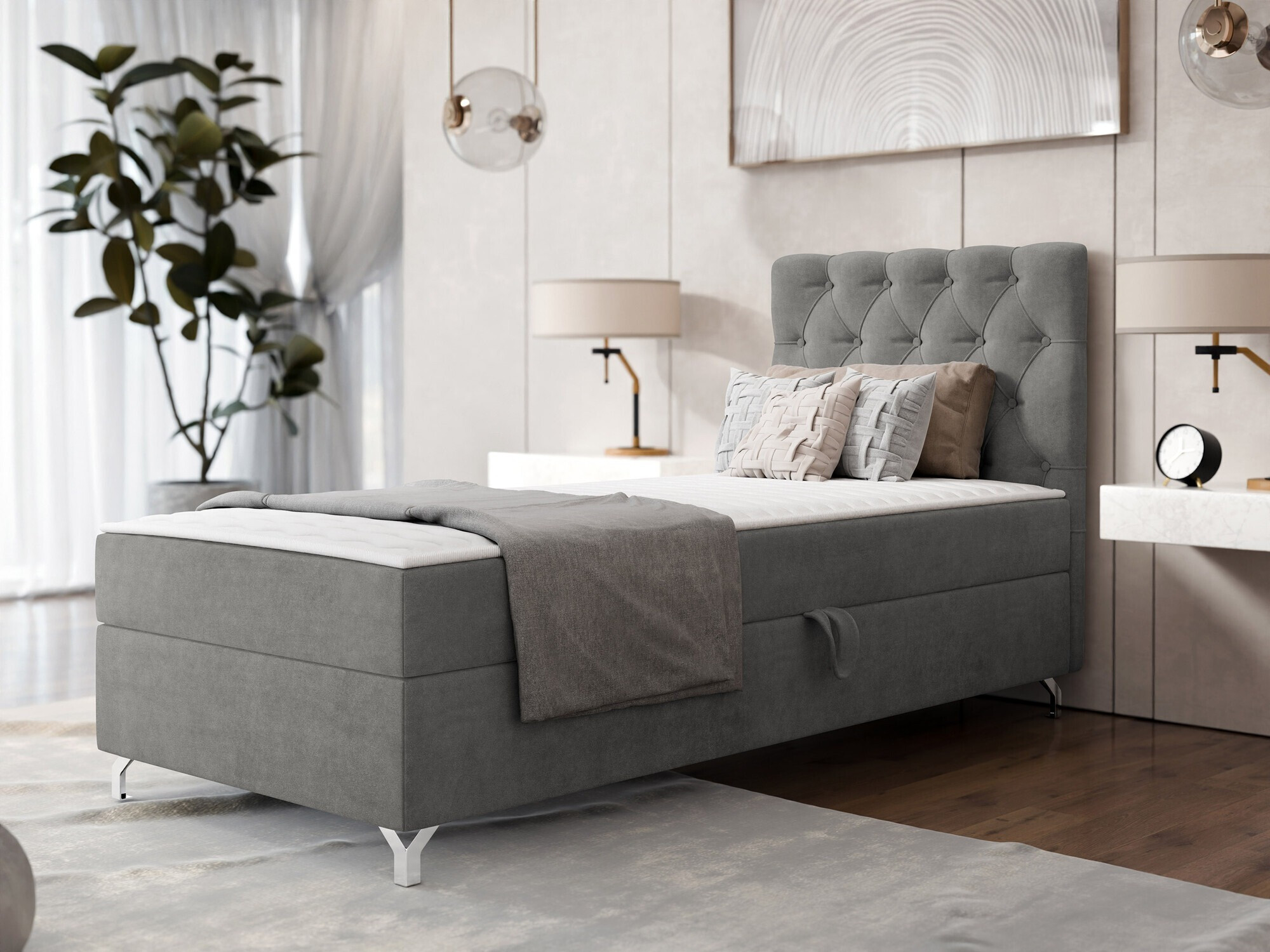 Pat boxspring Memphis 142 (Manila 16)