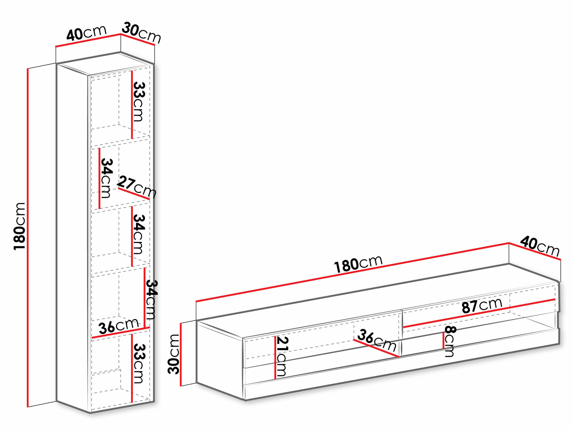 Set camera de zi Venenou 114 (Gri + Gri lucios)