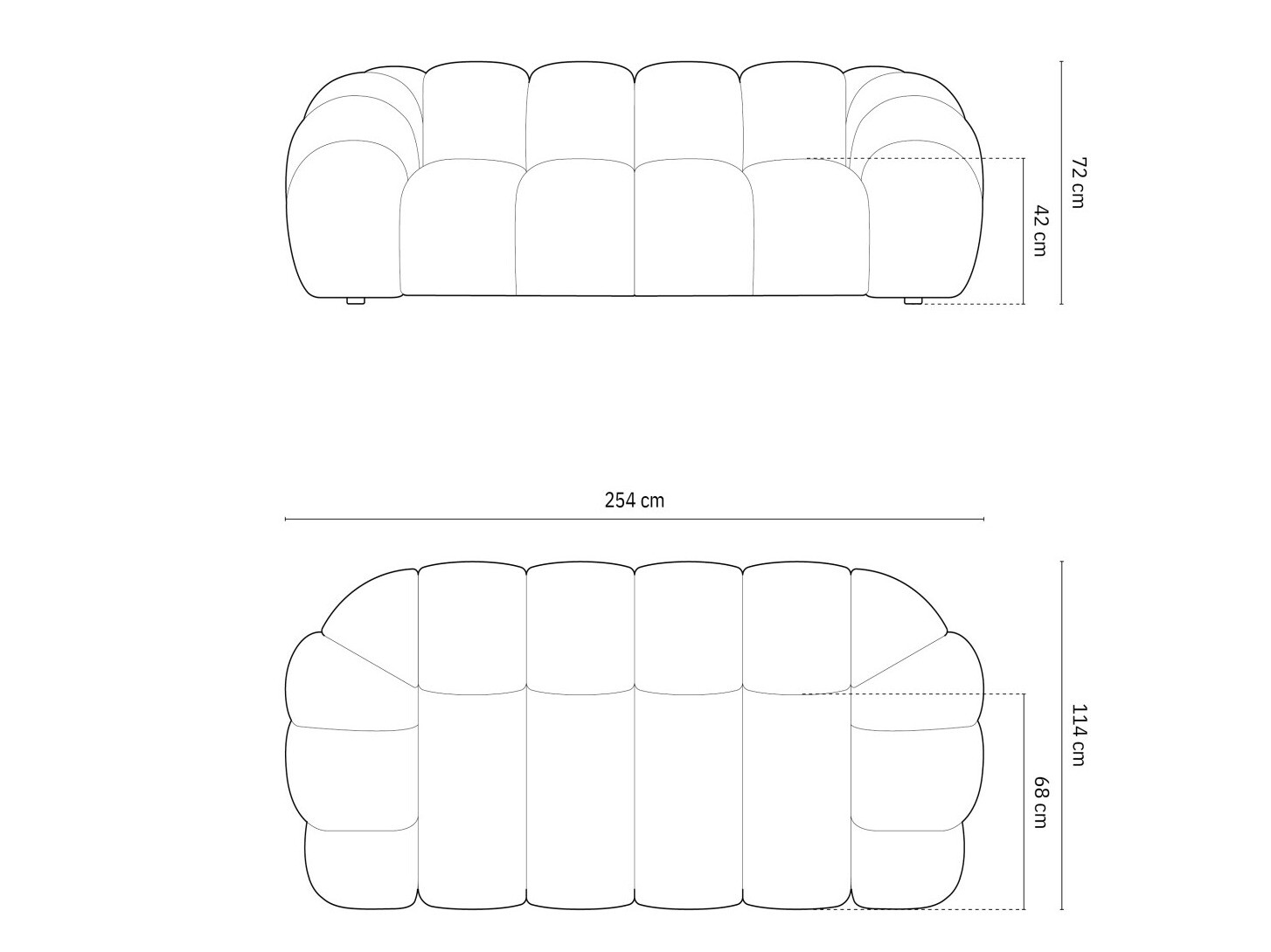 Canapea Cirnolu 101 (Bubble 15)