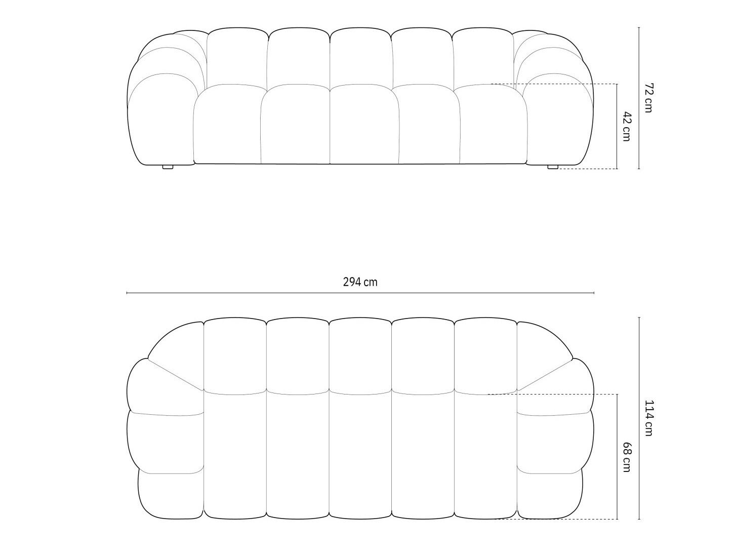Canapea Cirnolu 102 (Bubble 17)