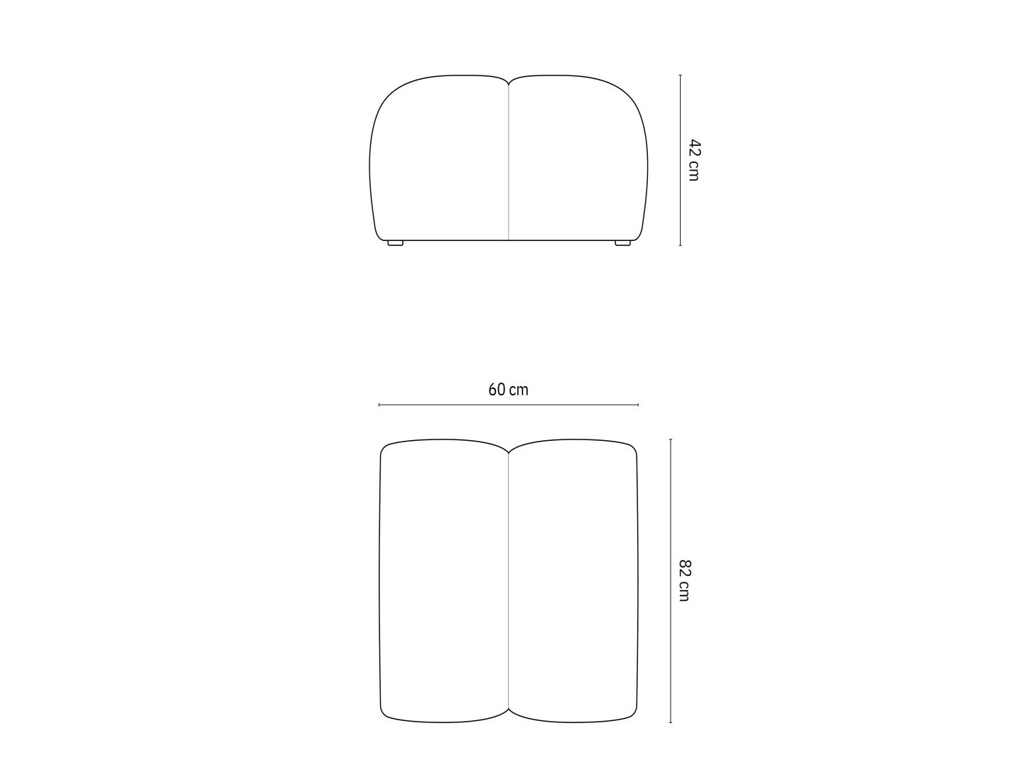 Taburet tapițat Cirnolu 104 (Sonic 05)