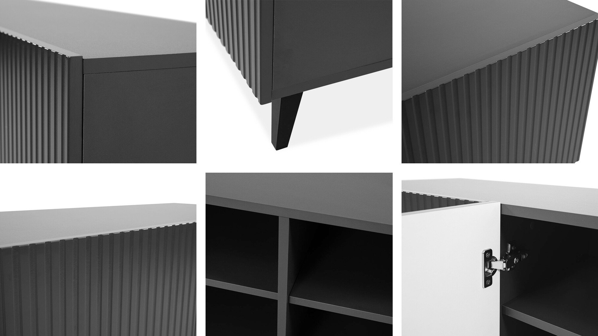 Comodă TV Comes I (Antracit)