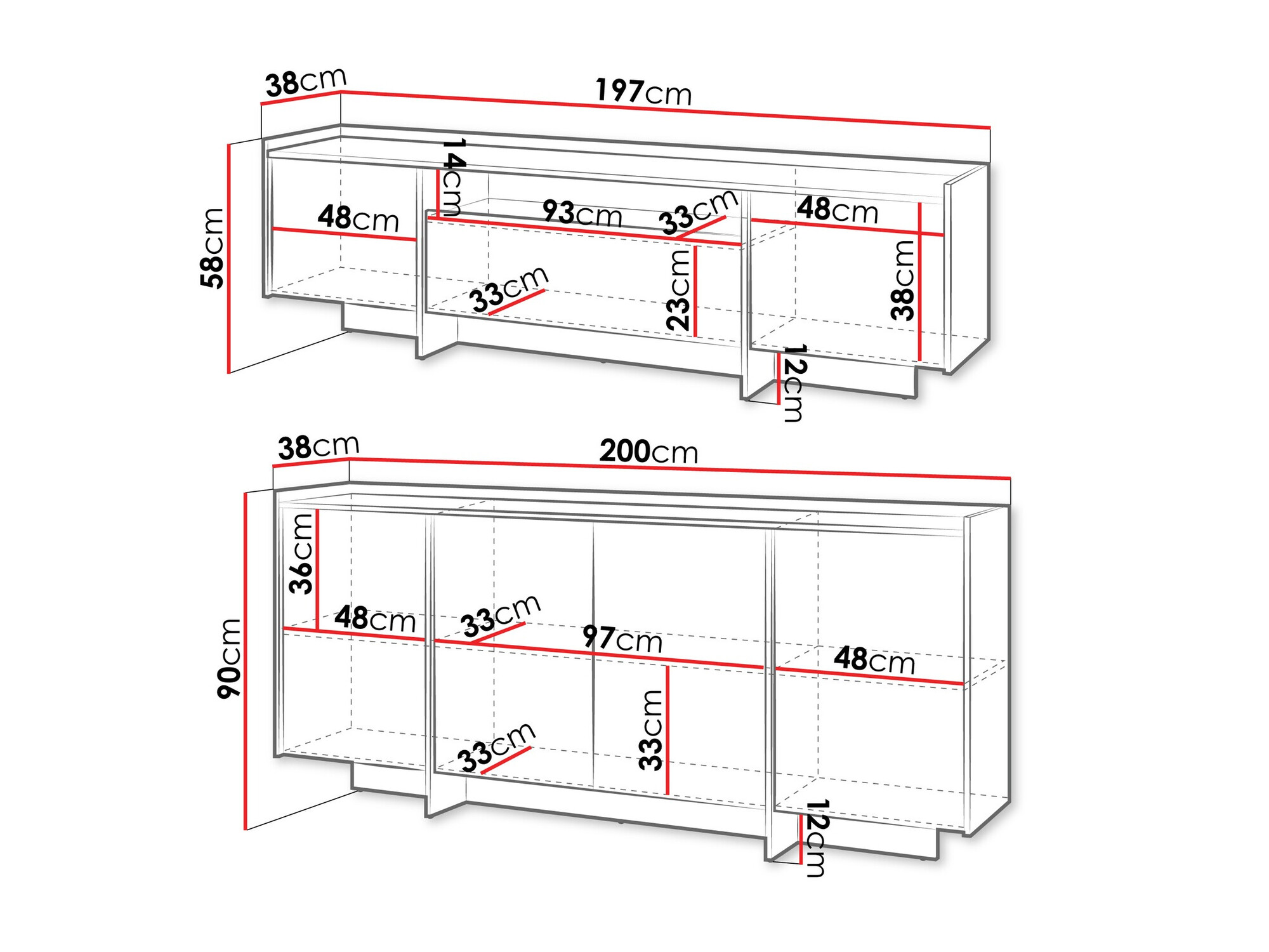 Set de living Filus (Stejar)