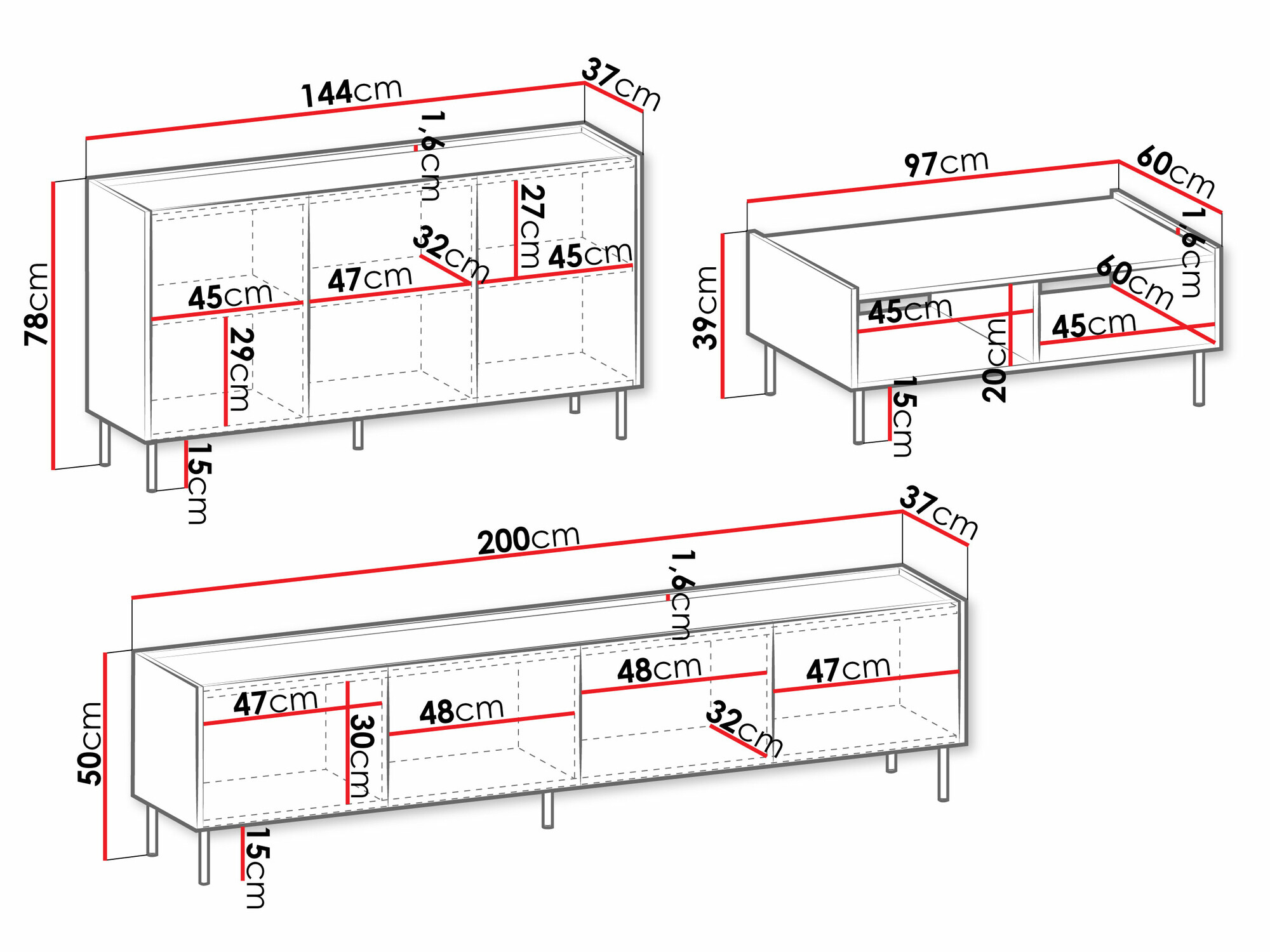 Set de living Comfivo Belviro 105