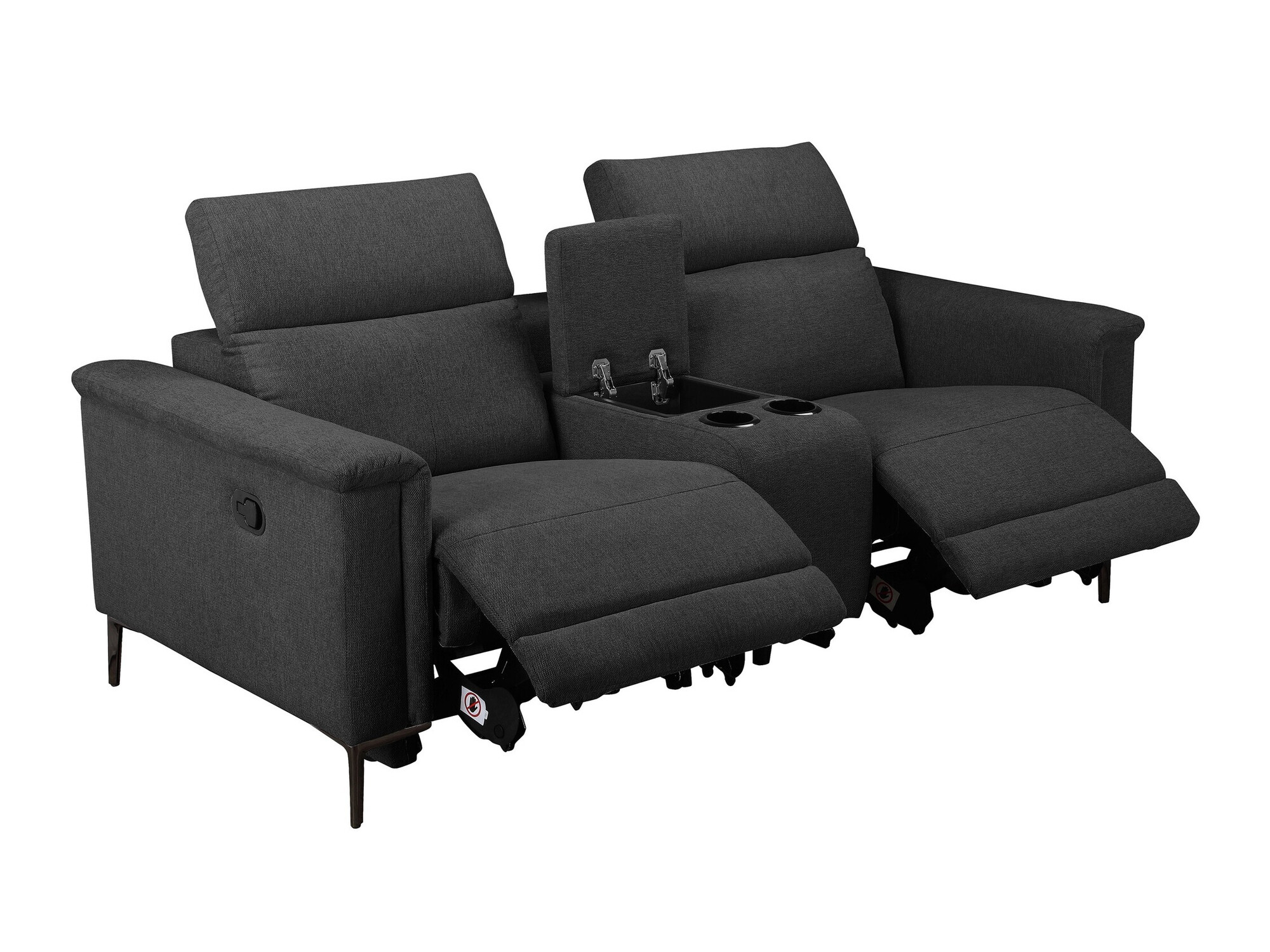 Canapea recliner Evamare 101 (Gri inchis)